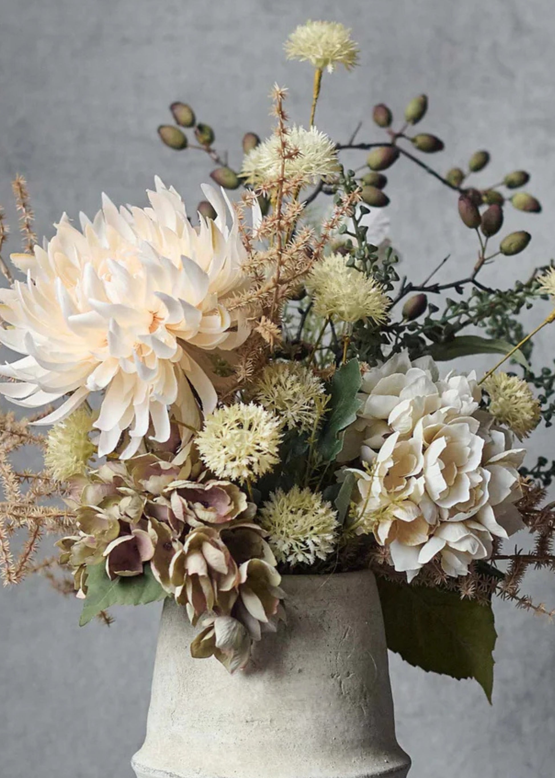 Faux Wildflower Arrangement