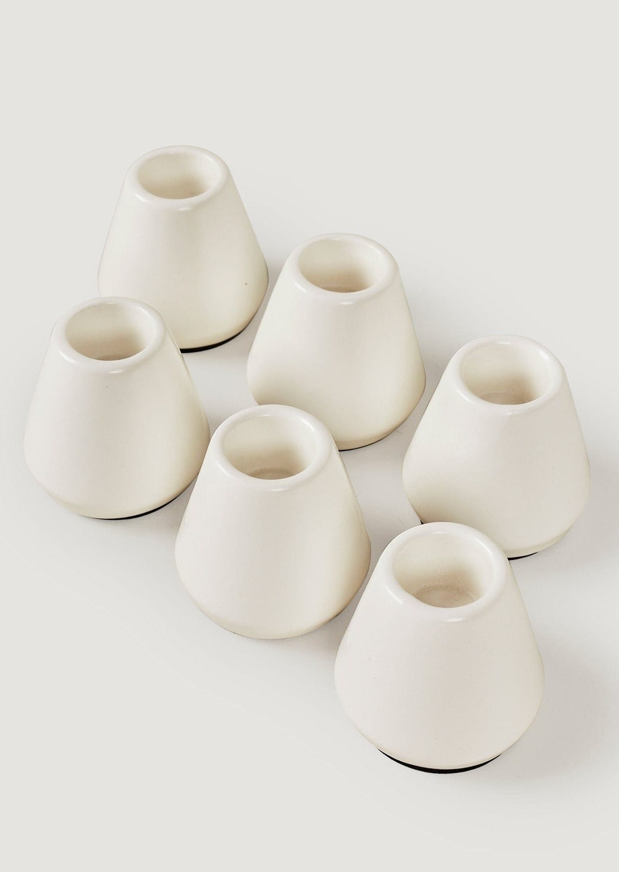 Exclusive Candle Holder Set in White at Afloral
