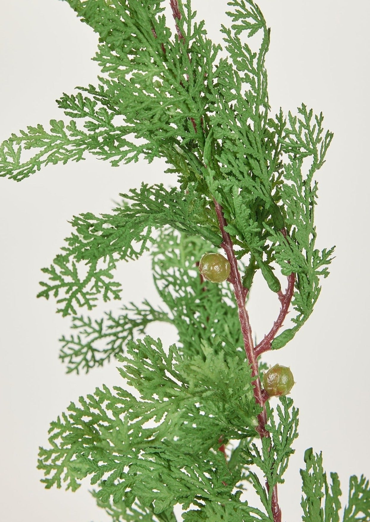 Shop Fake Winter Evergreens at Artificial Cedar Spray