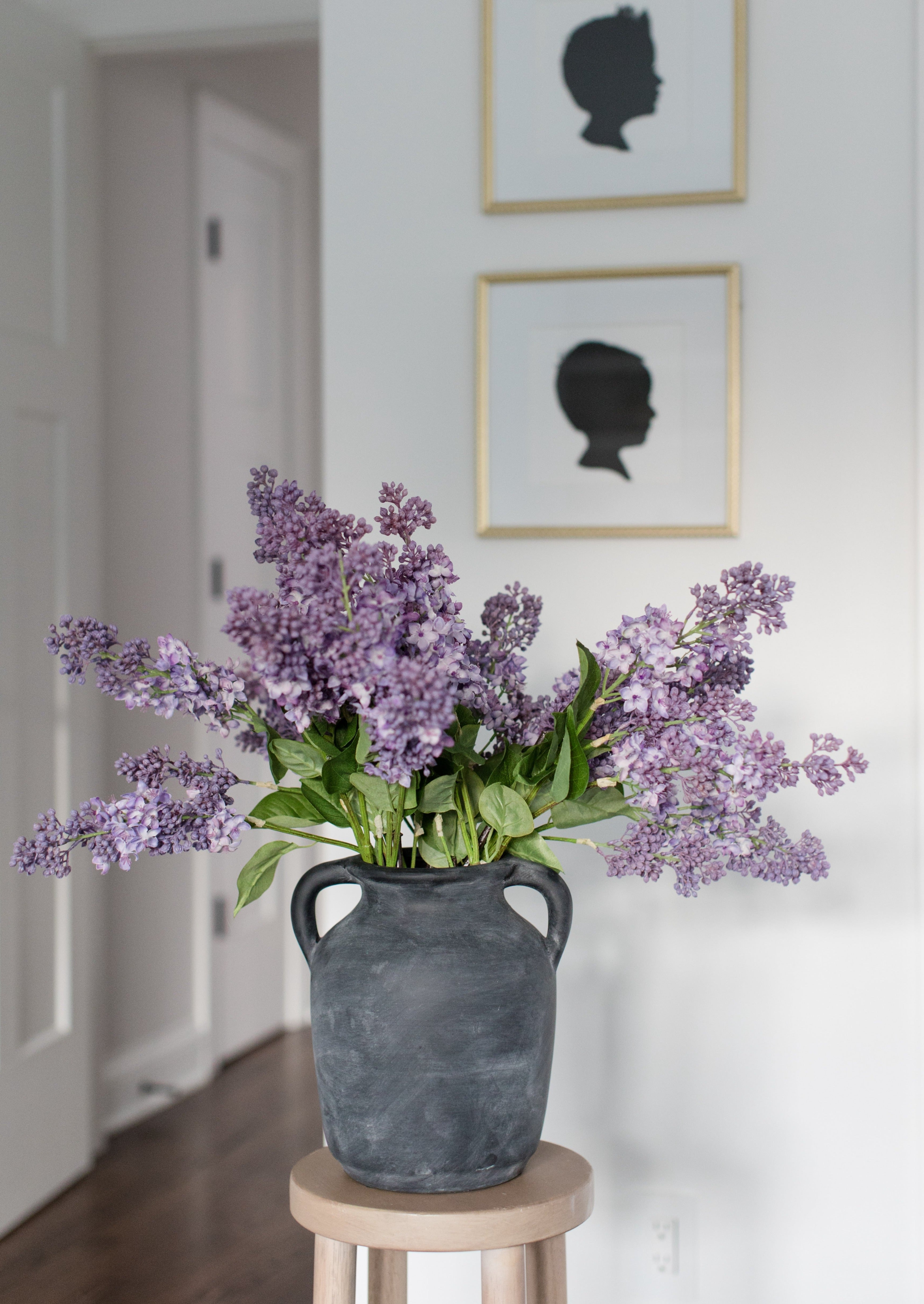 Artificial Purple Lilacs
