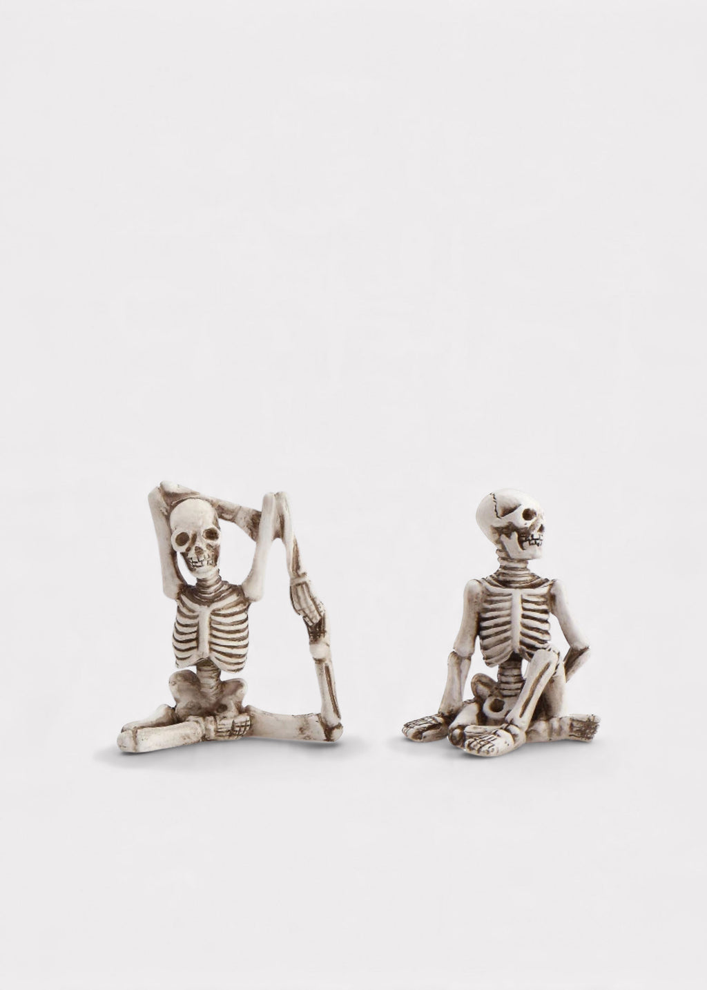 Mini Skeletons in Yoga Pose