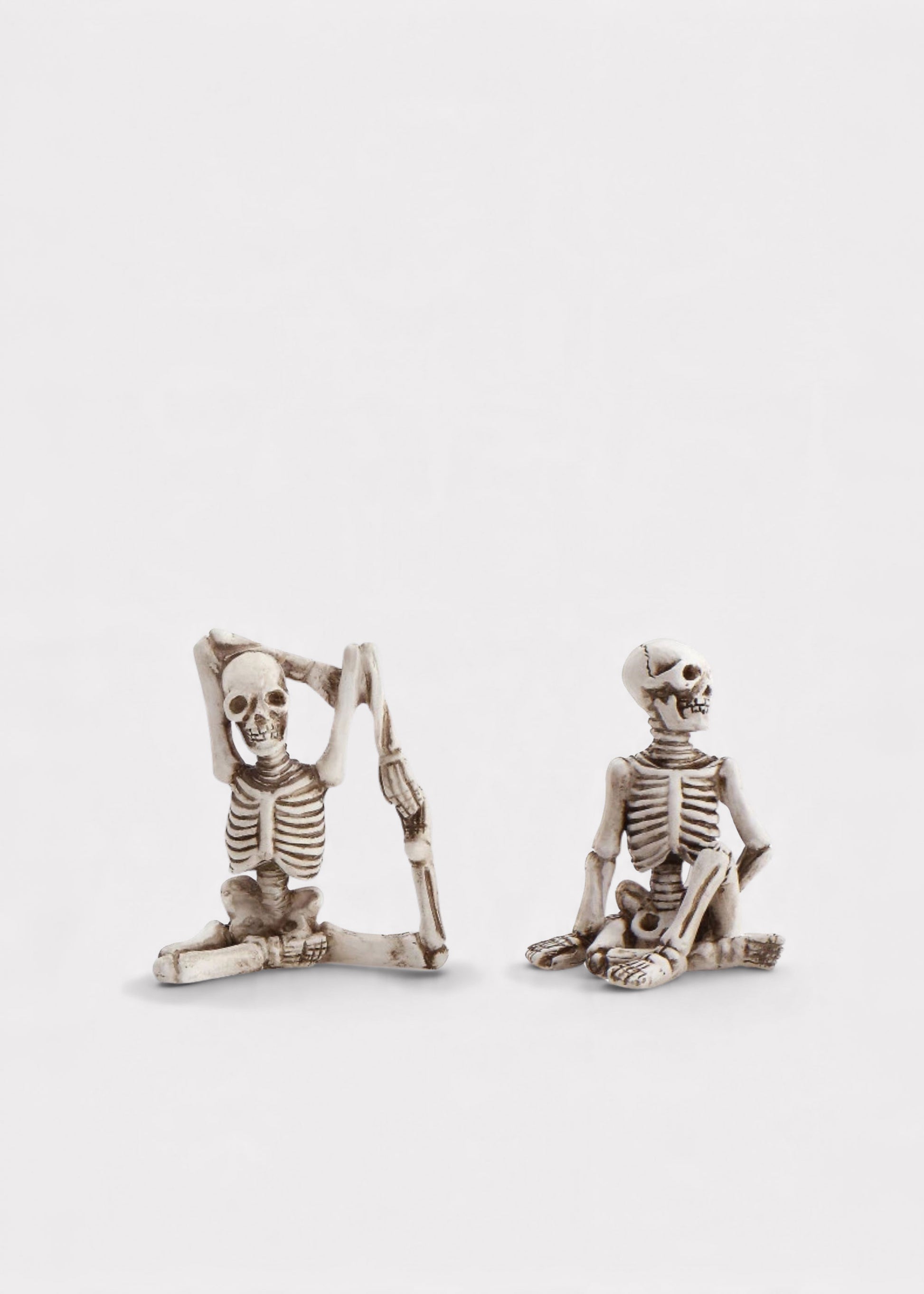 Mini Skeletons in Yoga Pose