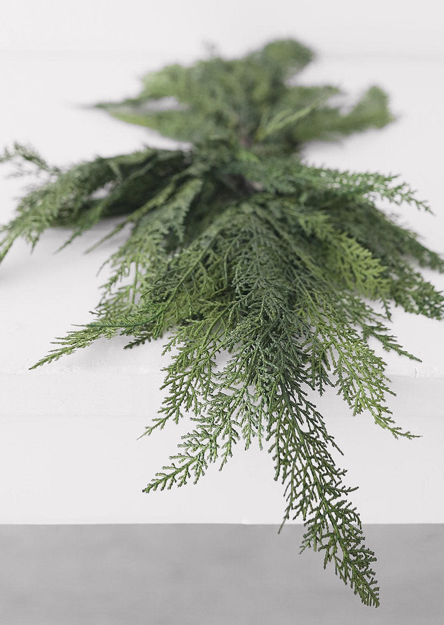 Cedar Swag for Holiday Tables