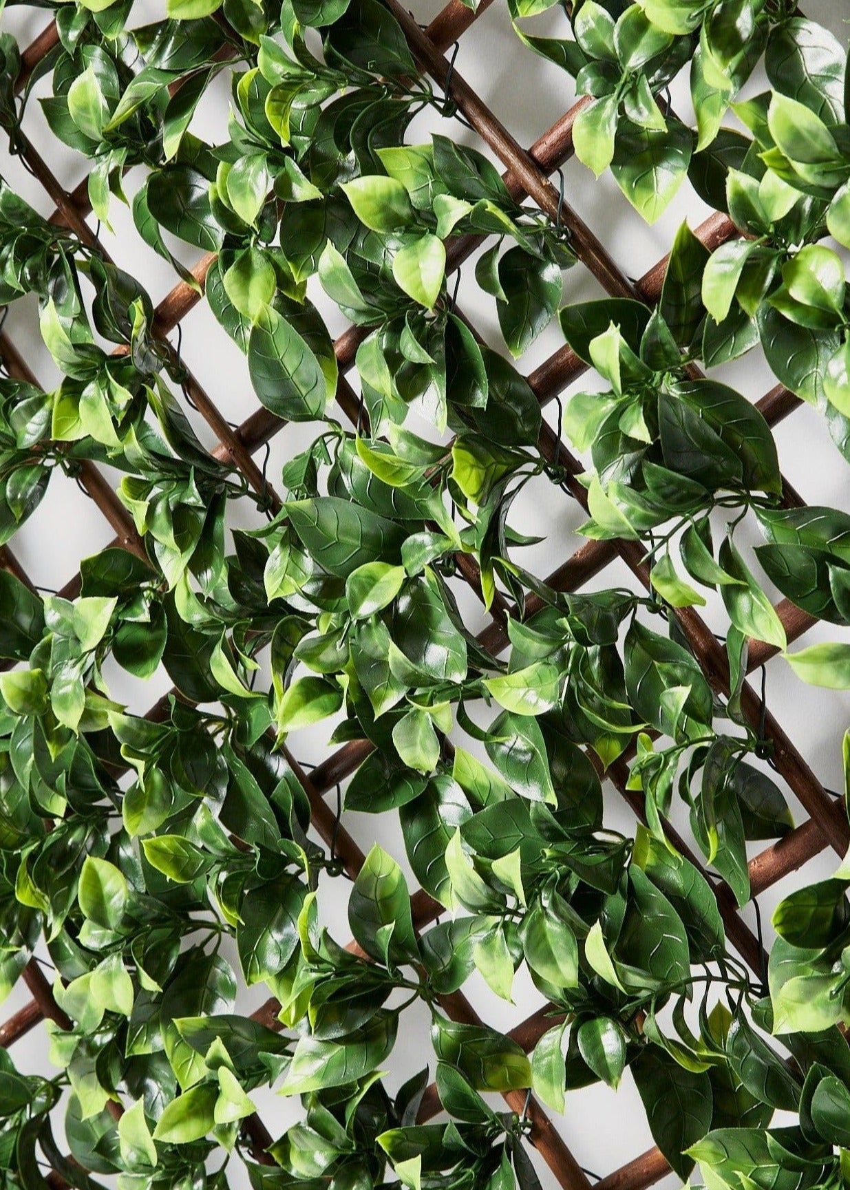 Afloral Outdoor Balcony Decor UV Treated Faux Gardenia Trellis