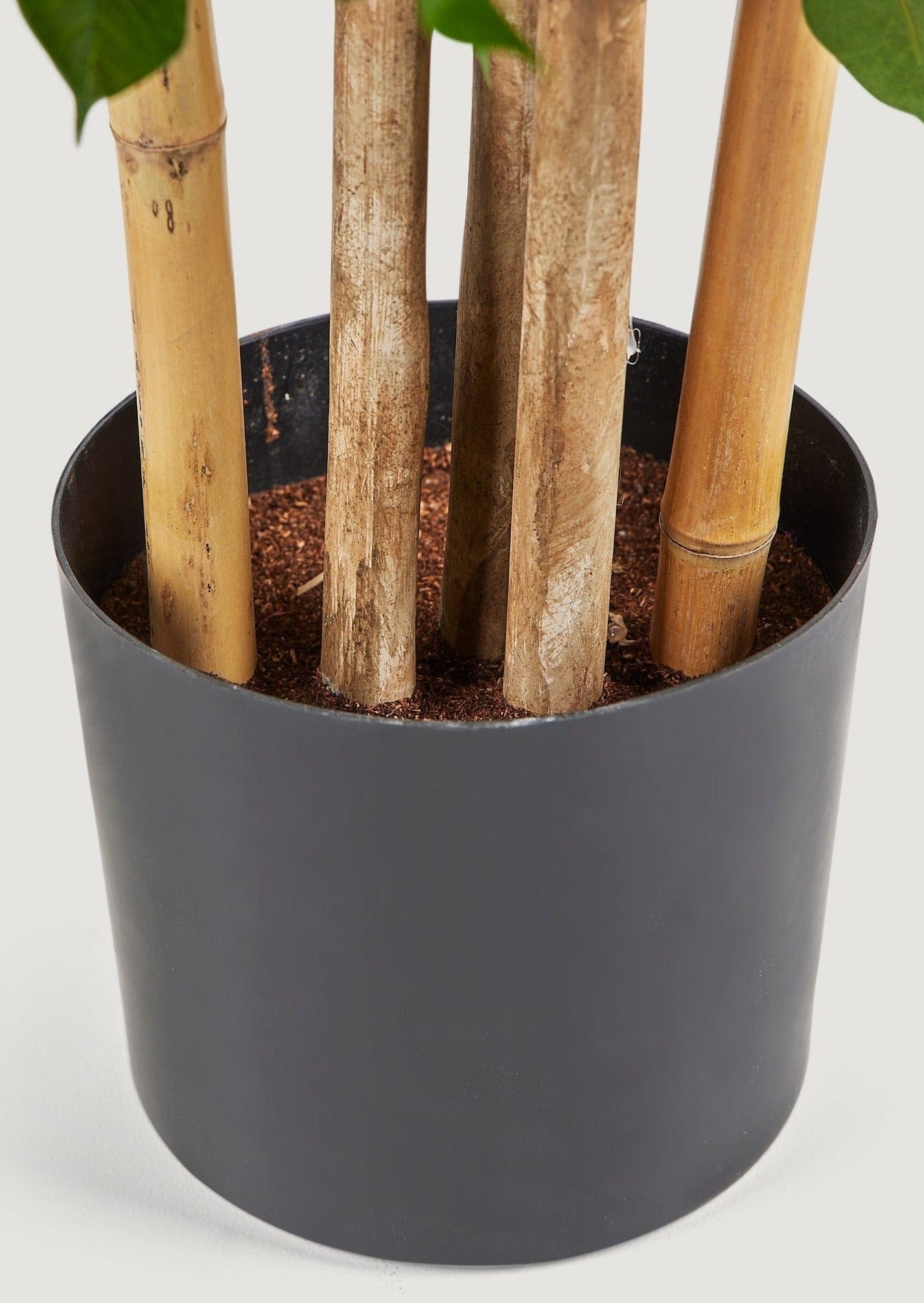 View of Faux Bougainvillea Potted Portion