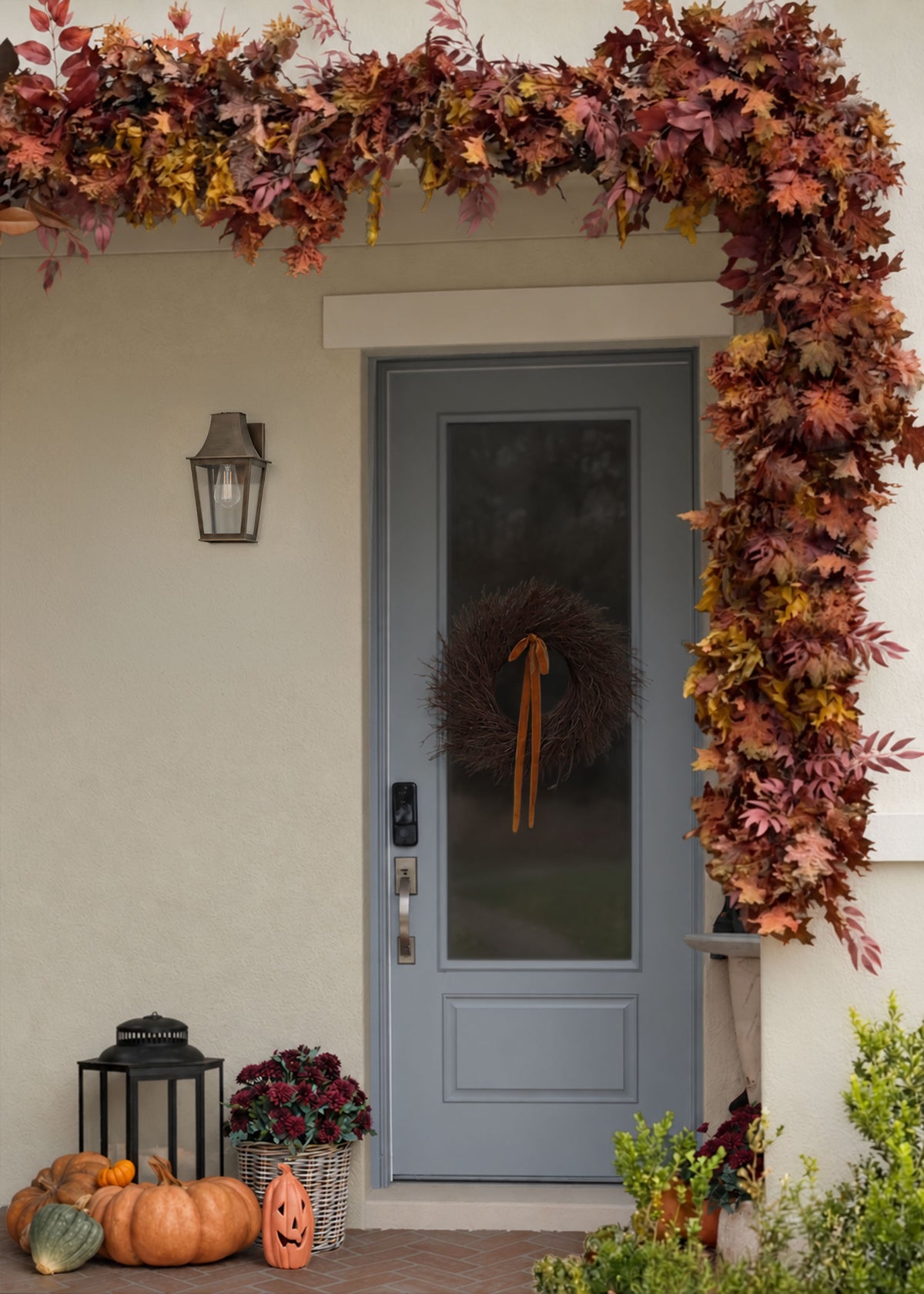 fall porch