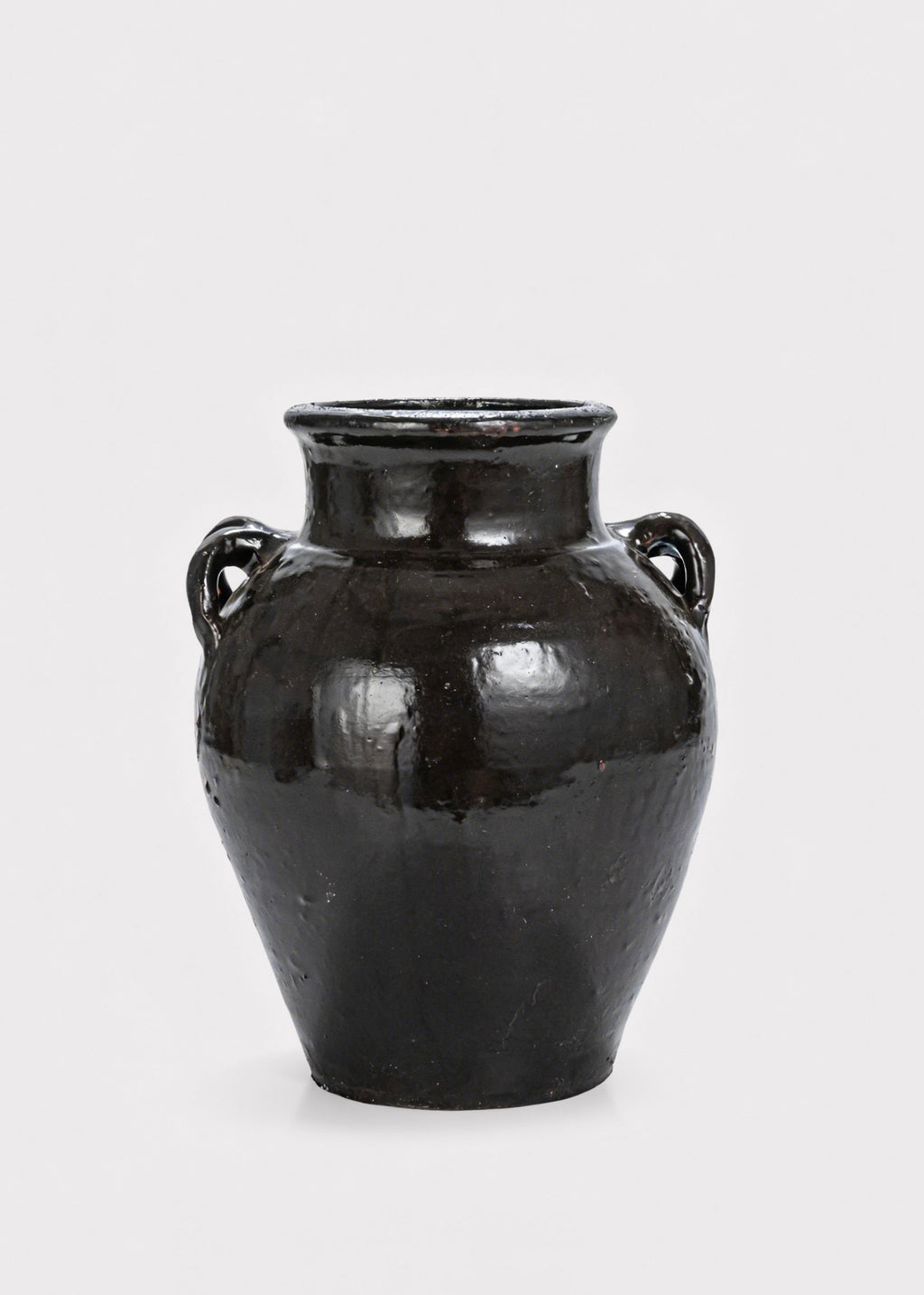 Large Distressed Clay Jar Vase