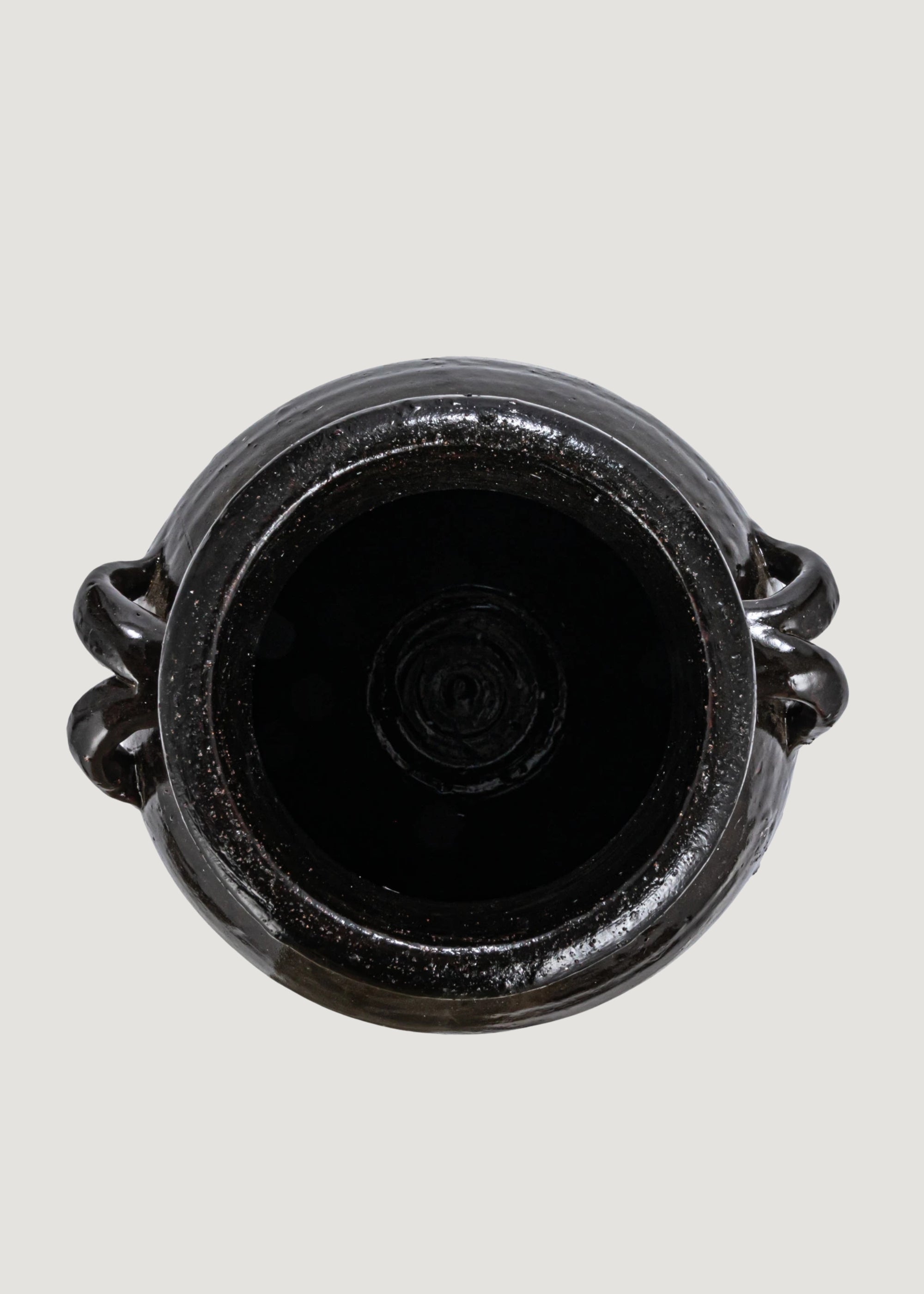 Opening of the Large Distressed Clay  Vase