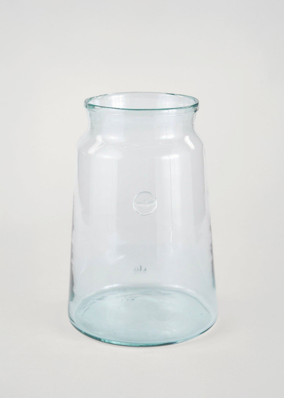 Glass Vases Large French Mason Jar Vase at afloral