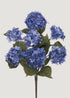 Blue and Purple Blooming Fake Hydrangea Bush