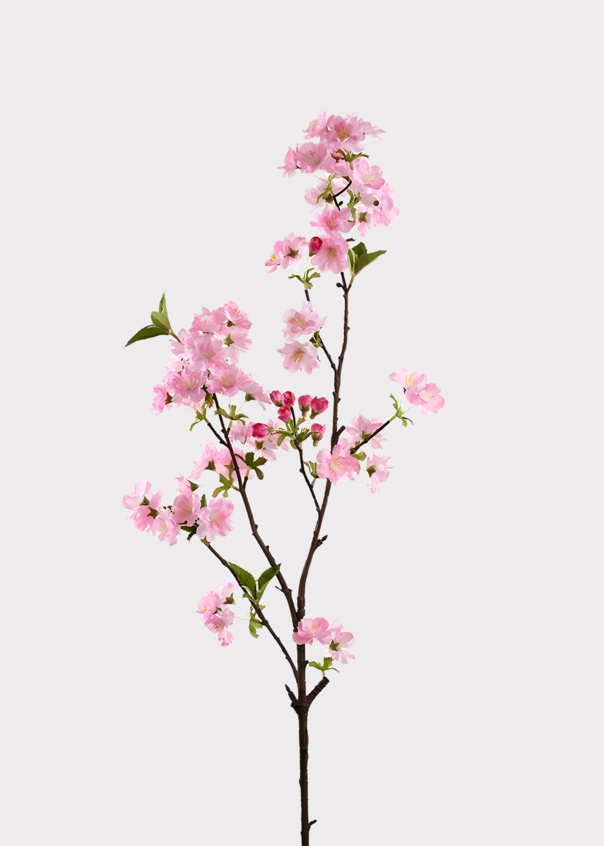 Pink Artificial Cherry Blossom Branch 