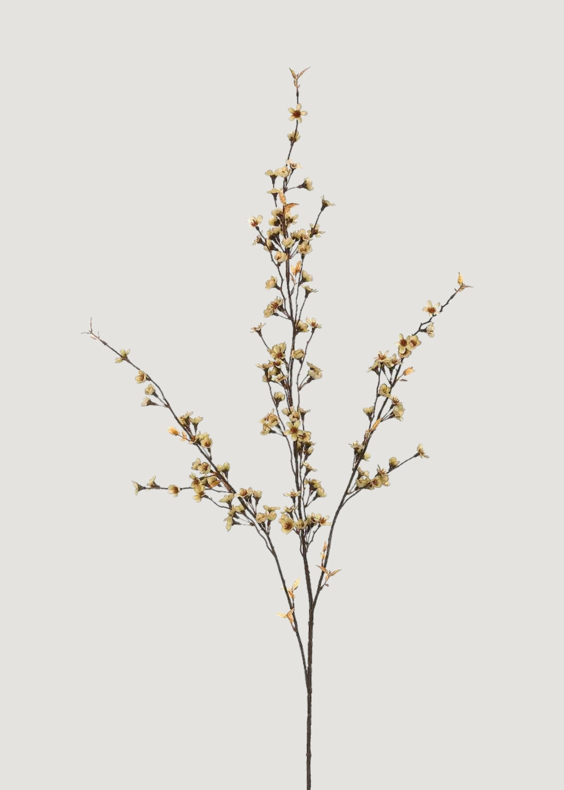 Ivory Fake Fall Blossom Flower Branch