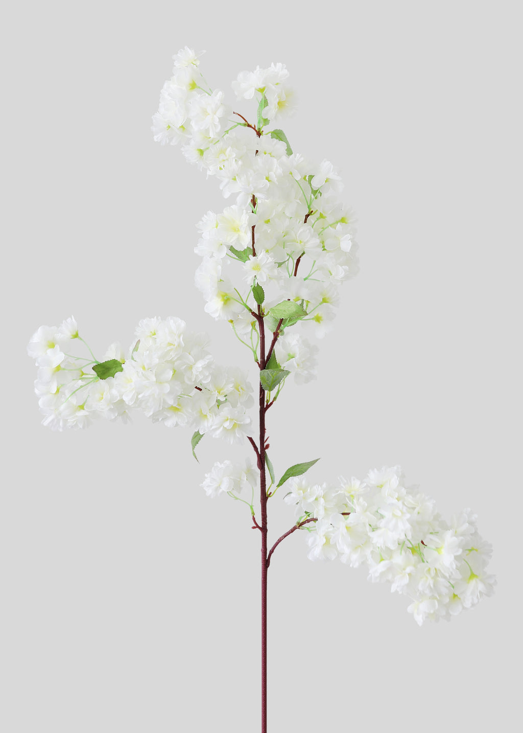 White Cherry Blossom Artificial Flowers at afloral