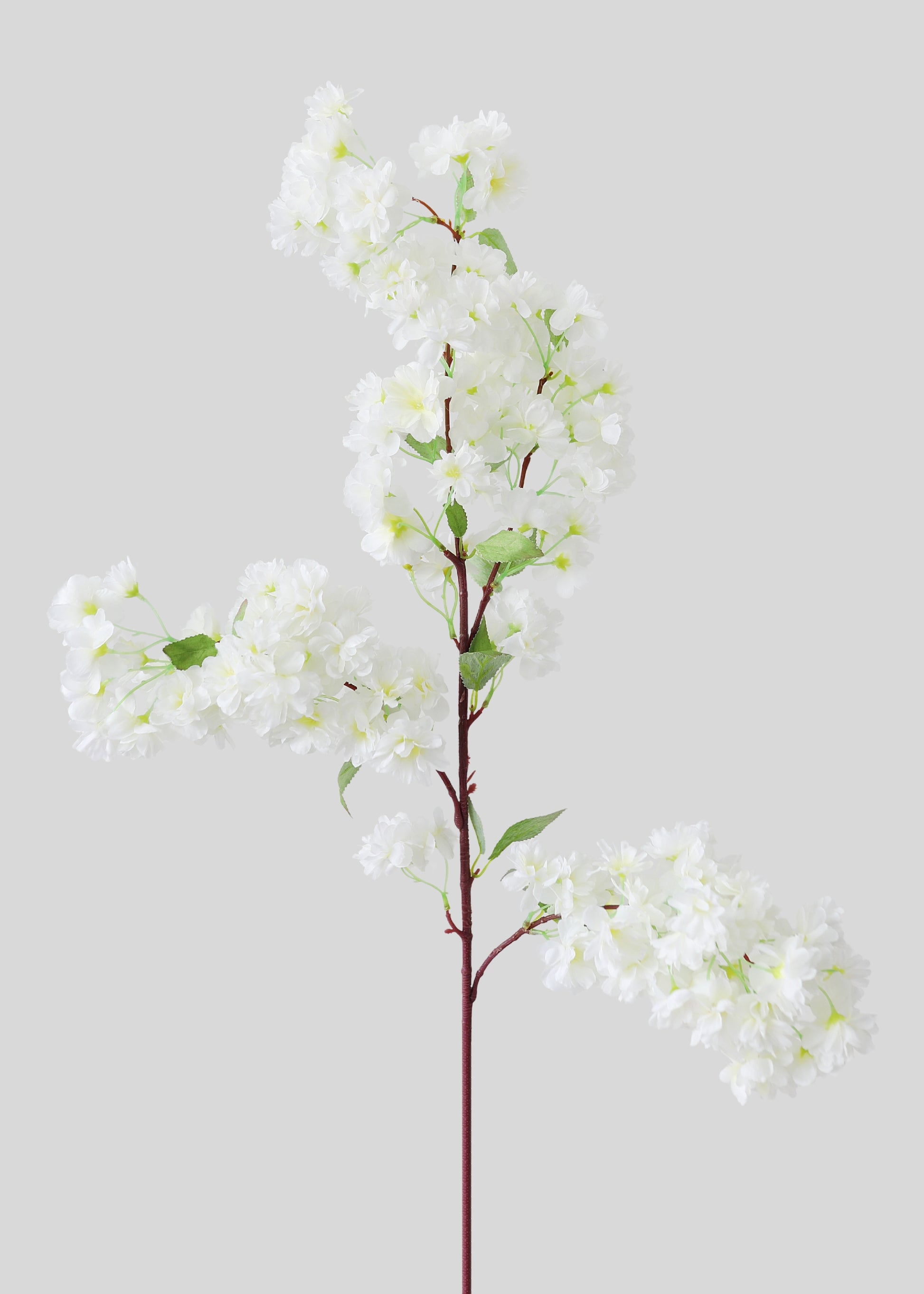 White Cherry Blossom Artificial Flowers at afloral