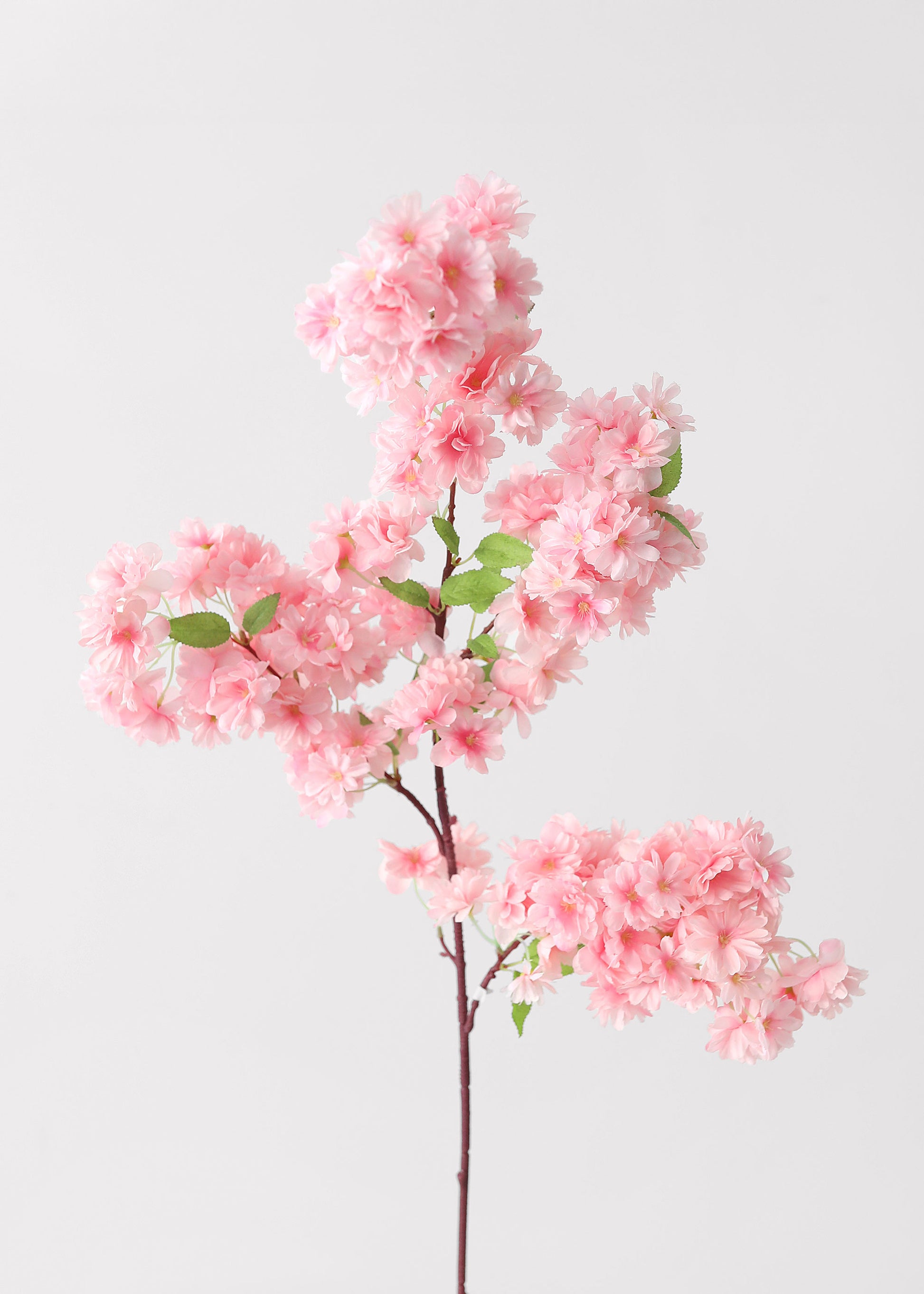 pink artificial cherry blossoms