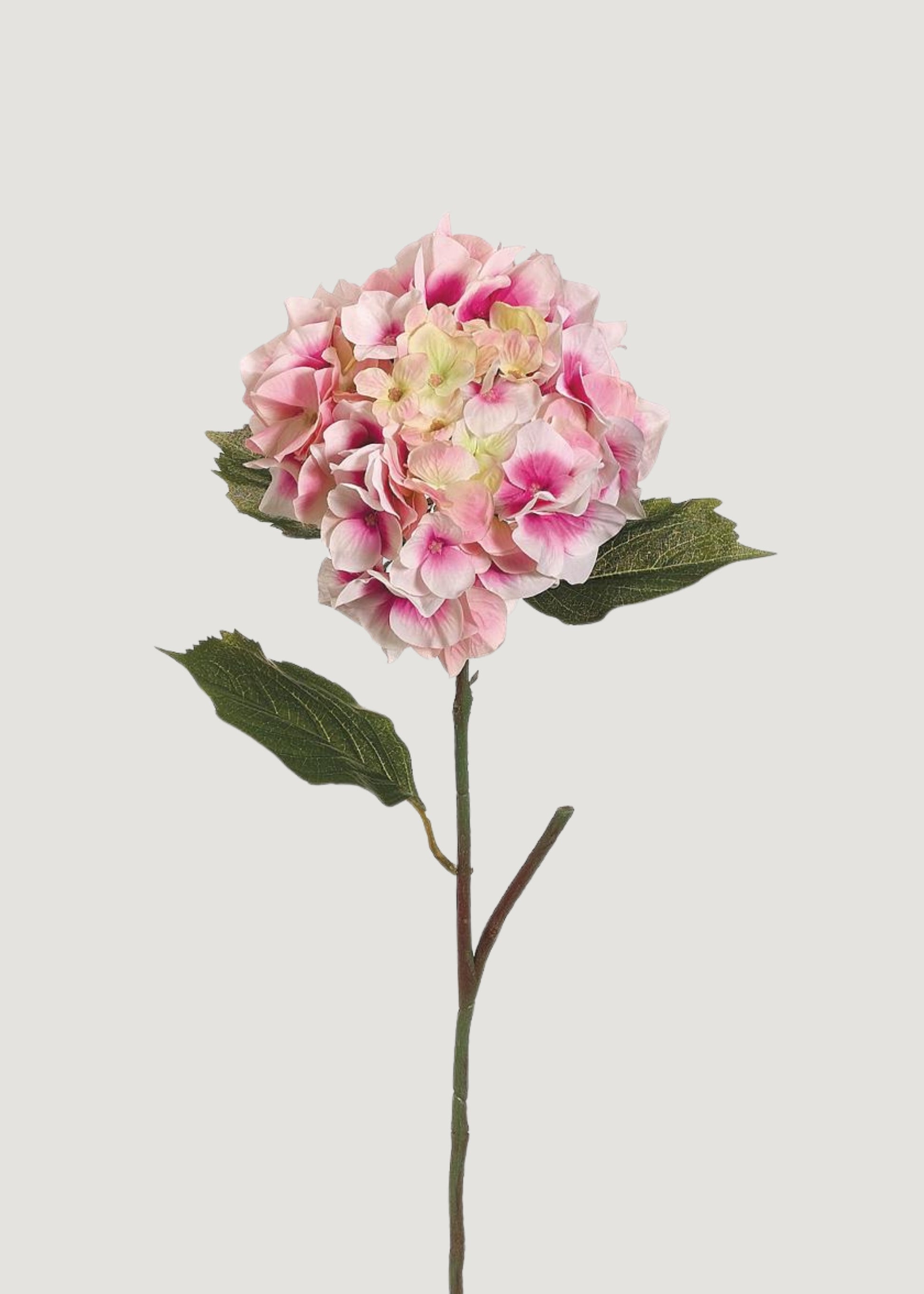 Fake Blooming Hydrangea Flower in Pink