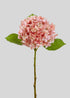Mauve Pink Fake Hydrangea Flower 