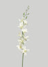 Cream Artificial Dendrobium Orchid Flower Stem