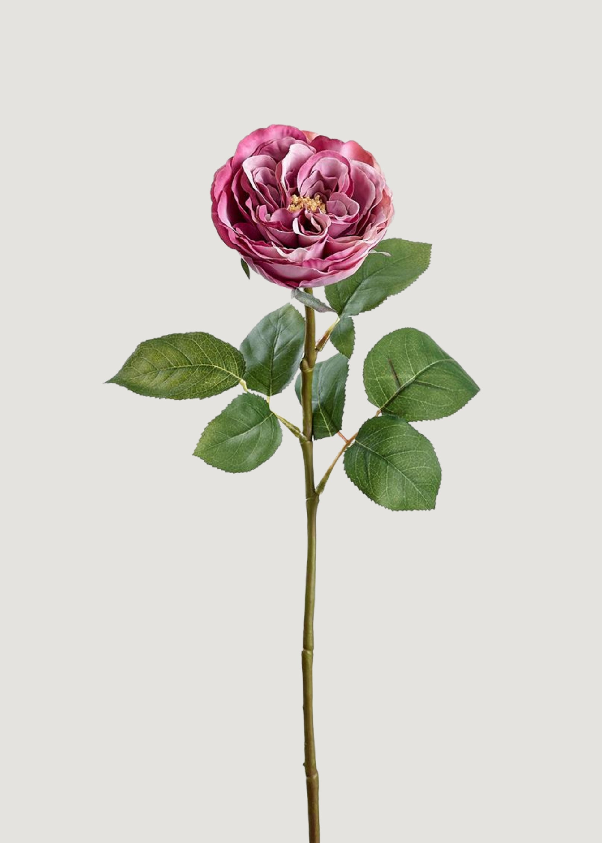 Fake Flower Rose in Fuchsia