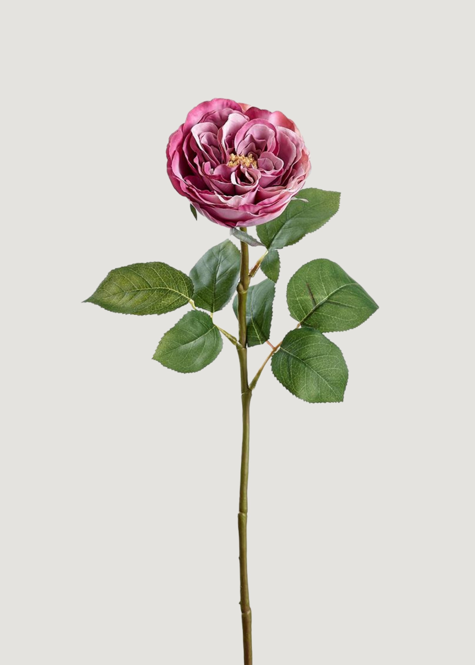 Fake Flower Rose in Fuchsia