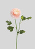 Soft Pink Artificial Ranunculus Flower 