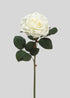 White Real Touch Rose 
