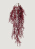 Burgundy Fake Sedum Hanging Succulent Bush