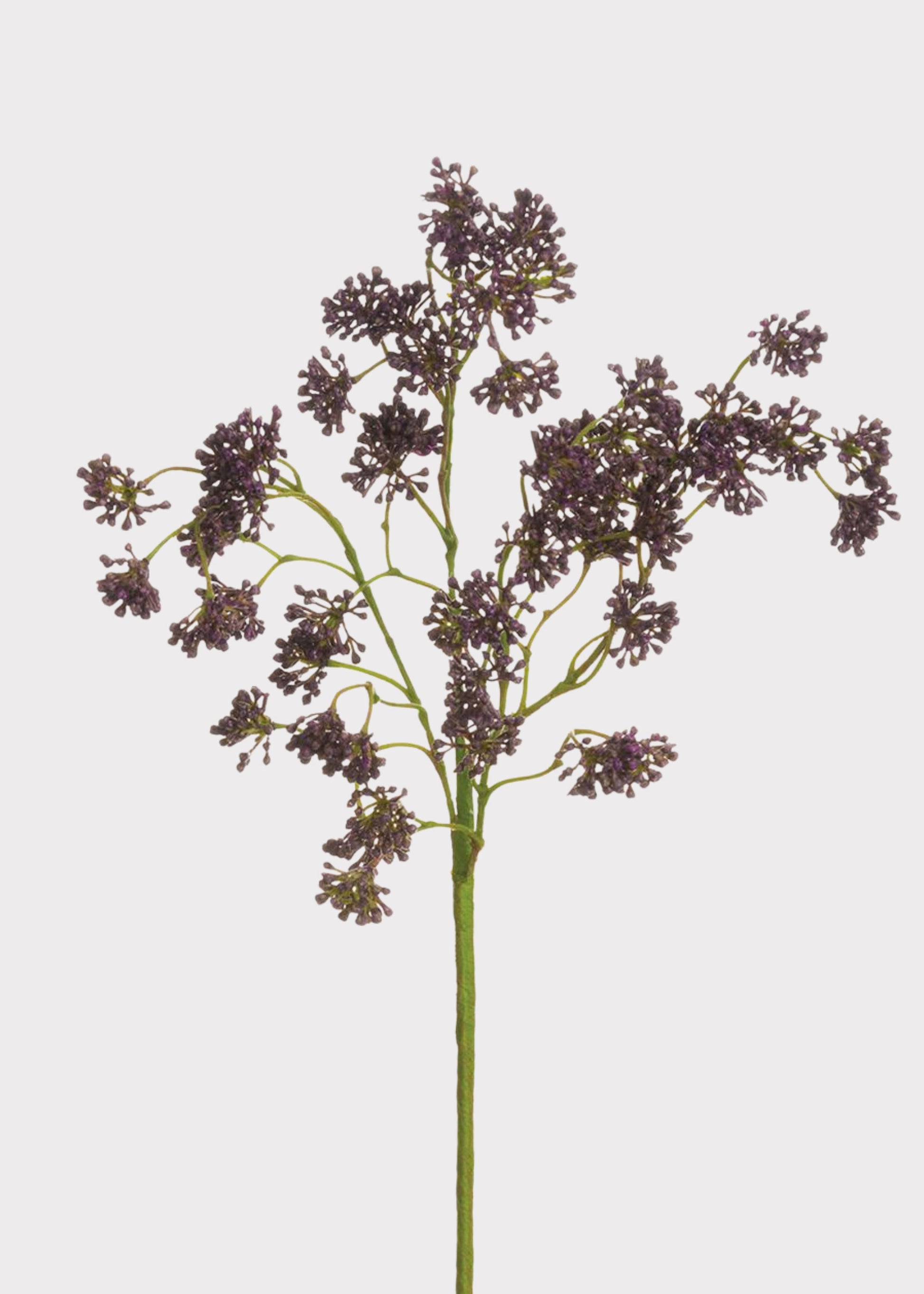 Plum Purple Artificial Sedum Succulent Spray