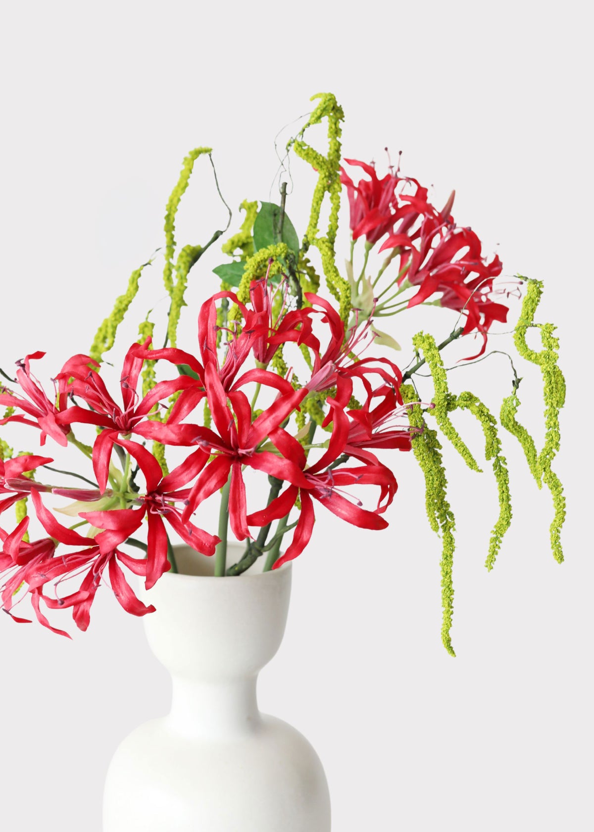 amaranthus and flower arrangement