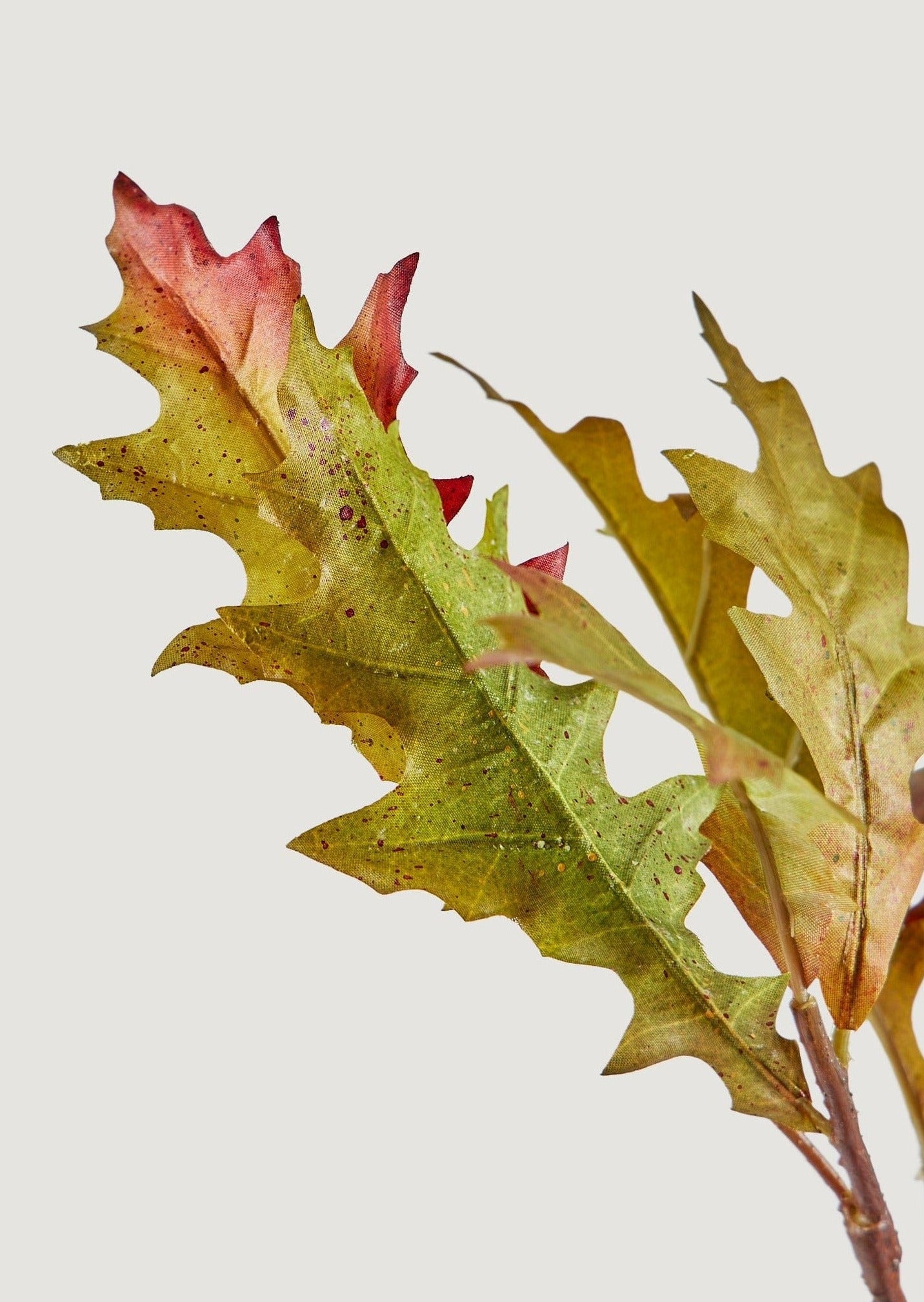 Artificial Fall Oak Leaves Branch from afloral