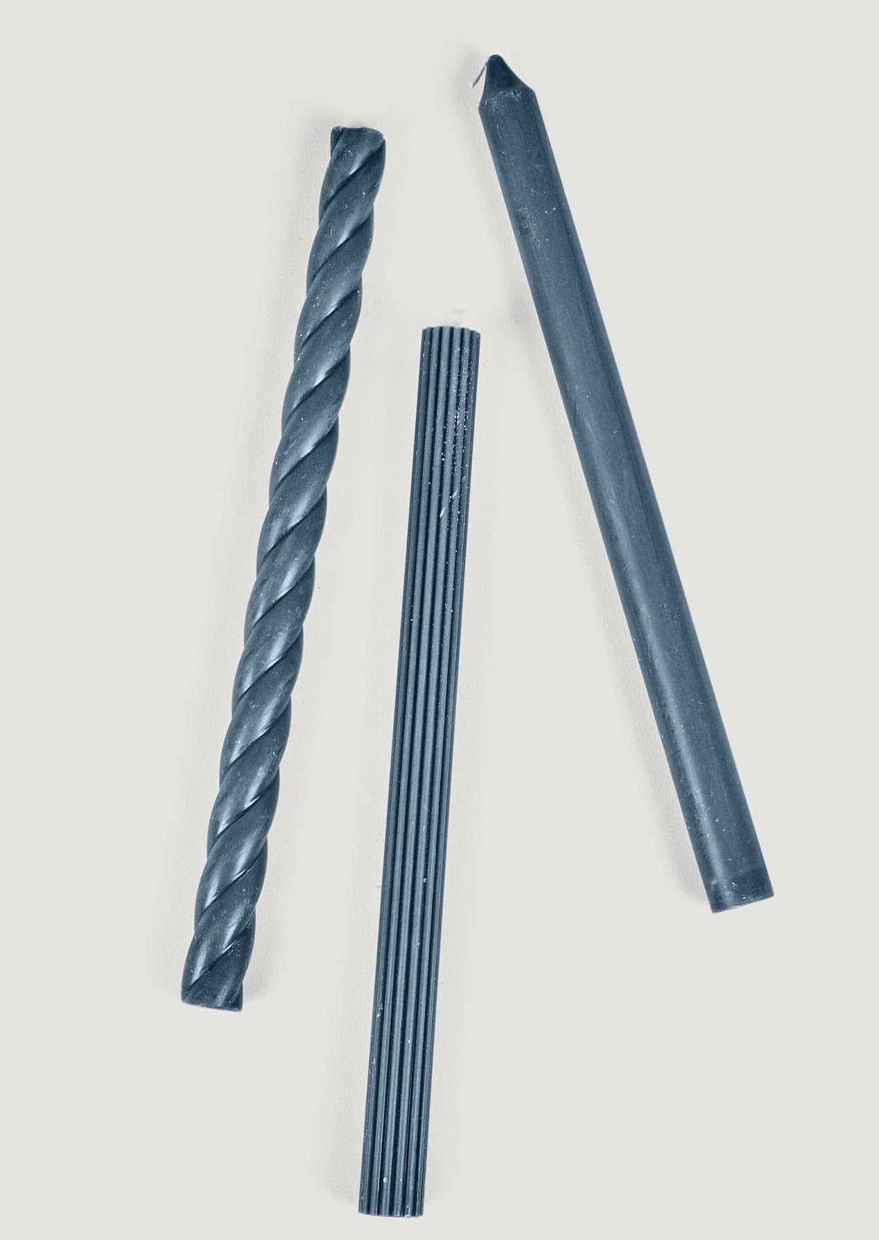 Blue Taper Candles Dining Table Decor Afloral blue-taper-candles-dining-table-decor-afloral