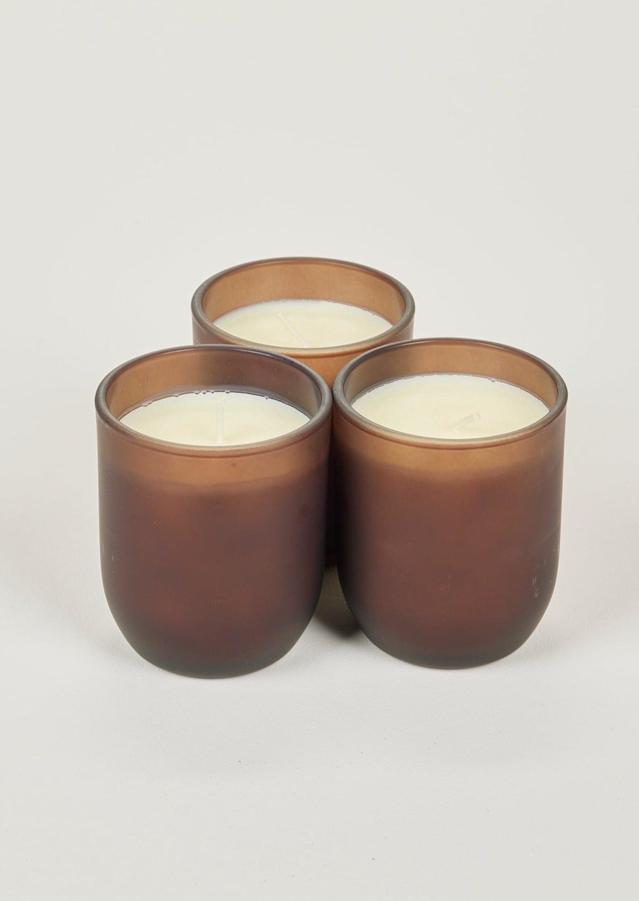 Fall Decor Wood Scented Candle Set