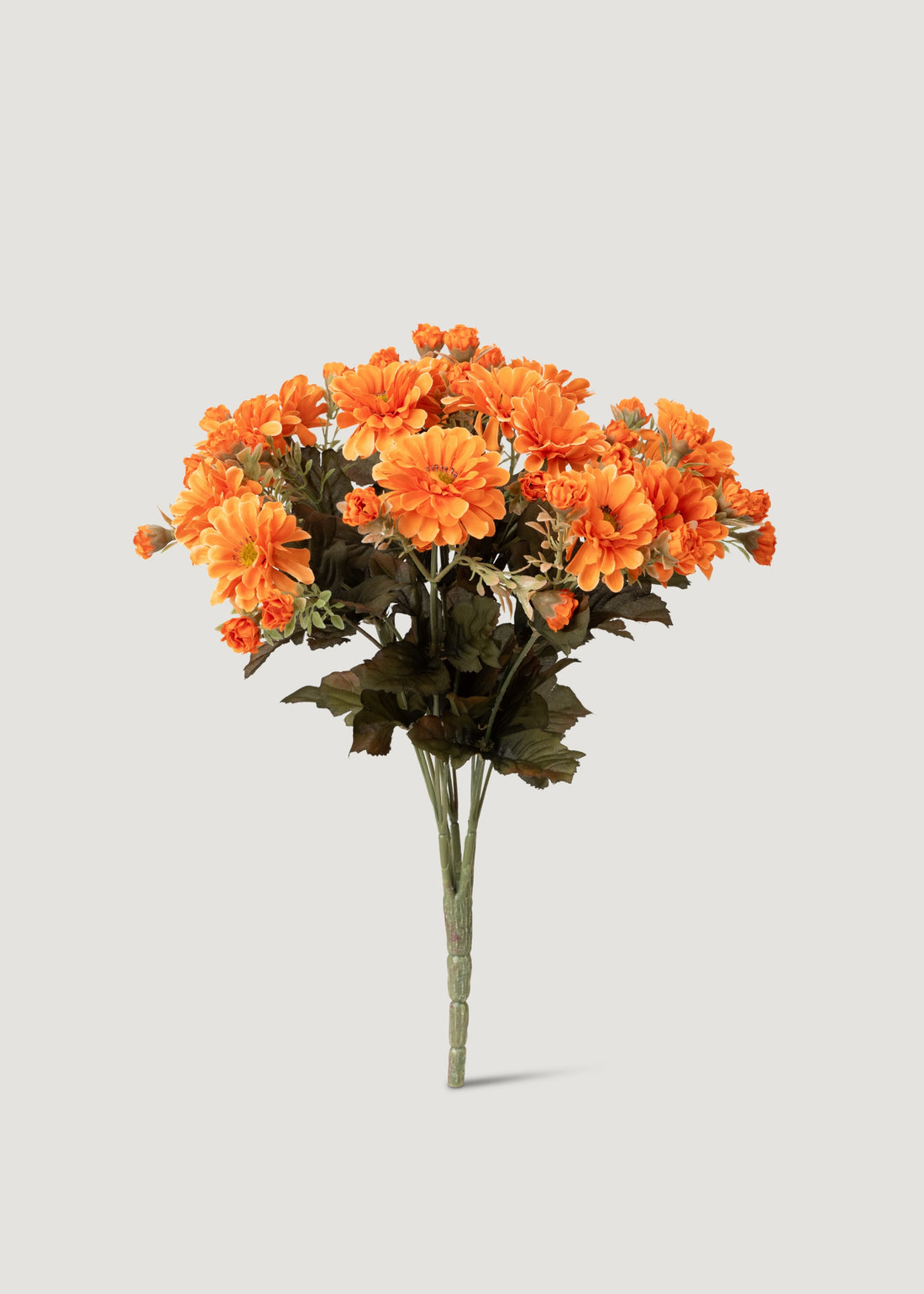 Orange Faux Mum Bush
