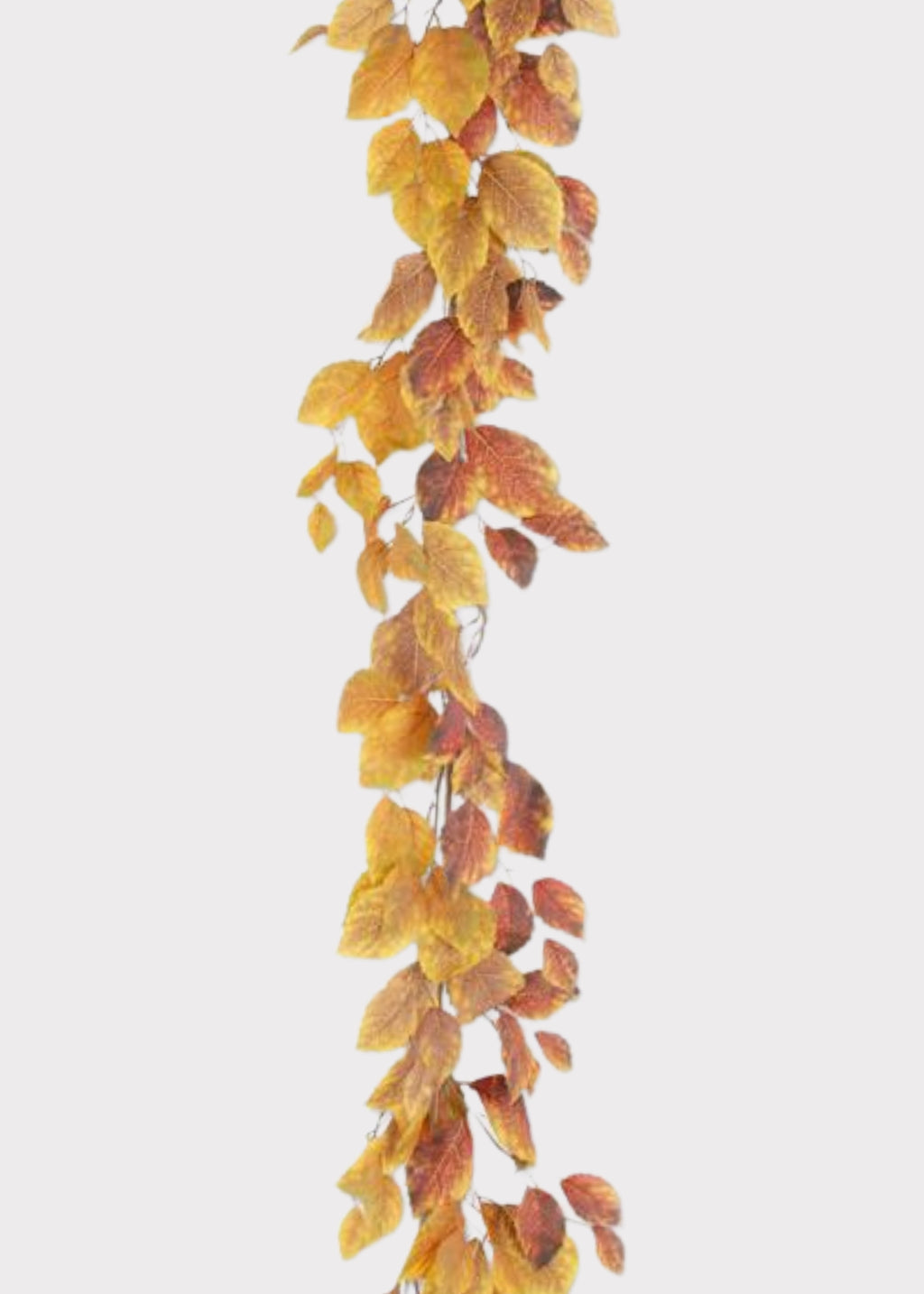 Yellow Artificial Birch Leaf Garland 