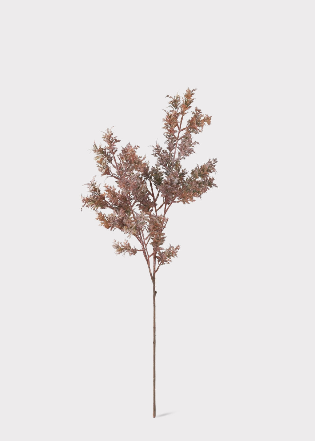 Fall Burgundy Green Artificial Cypress Branch