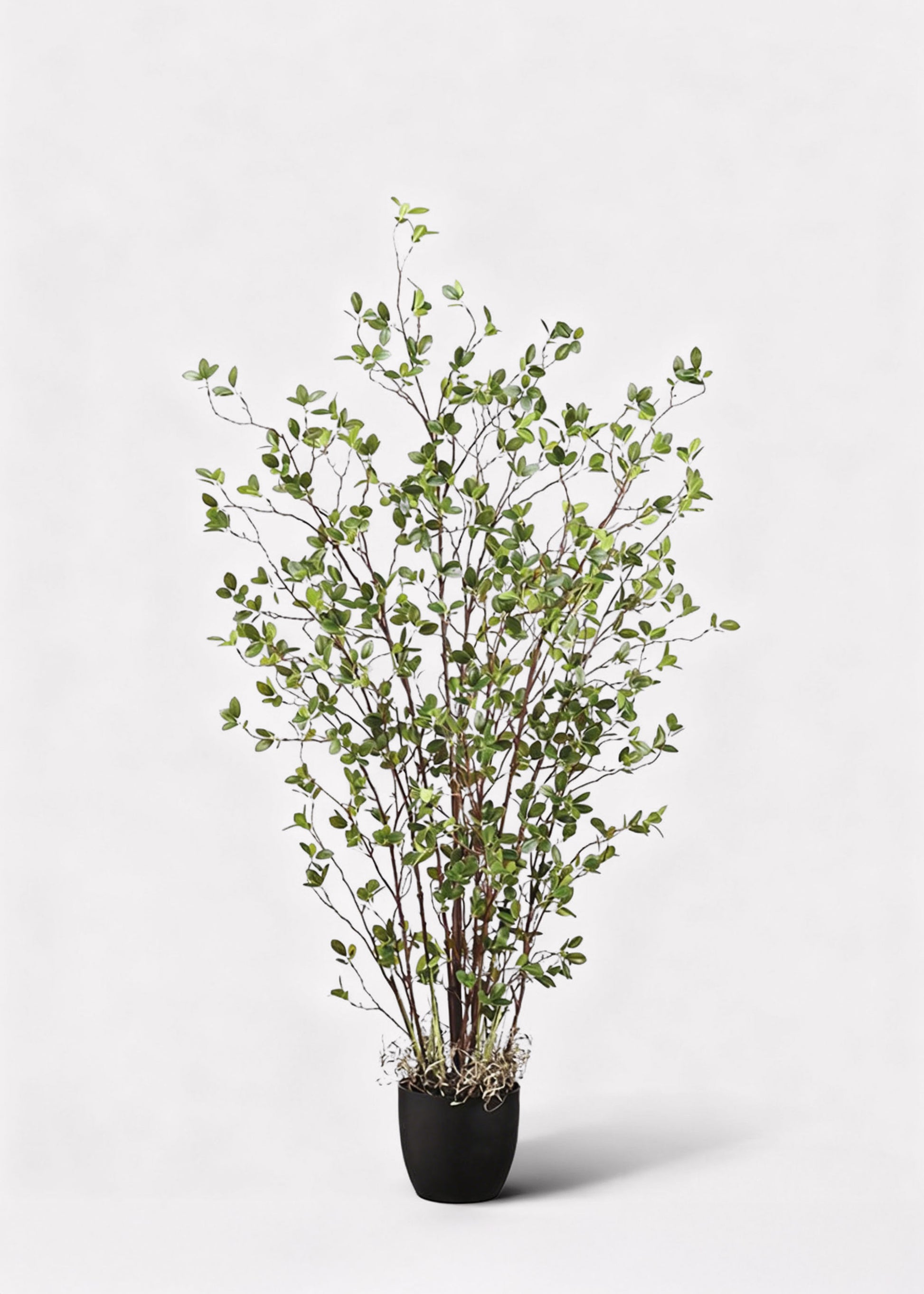 mini fake potted plants Faux Mini Leaf Tree Potted Plant