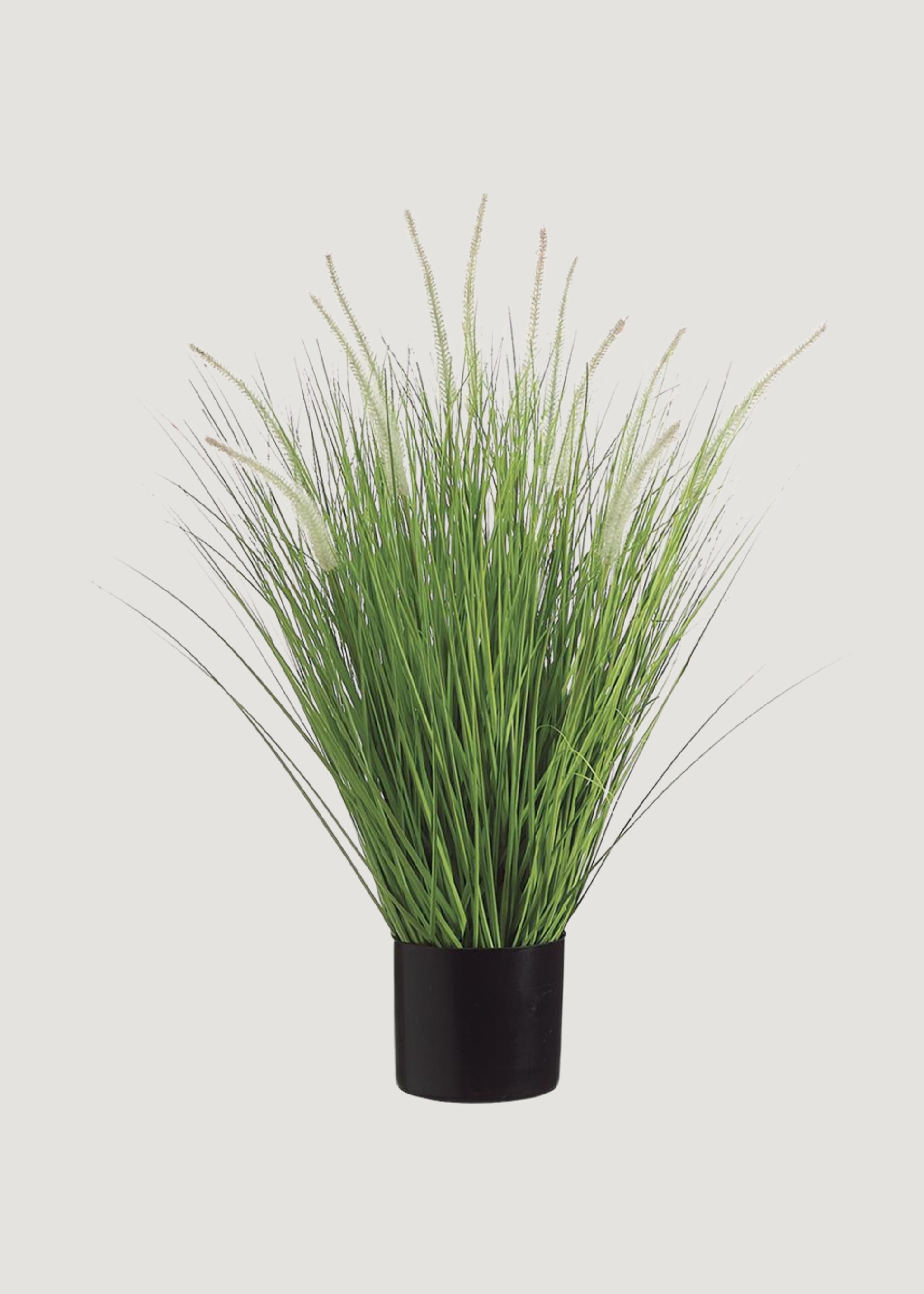 Tall Artificial Potted Dog Tail Onion Grass Plant 