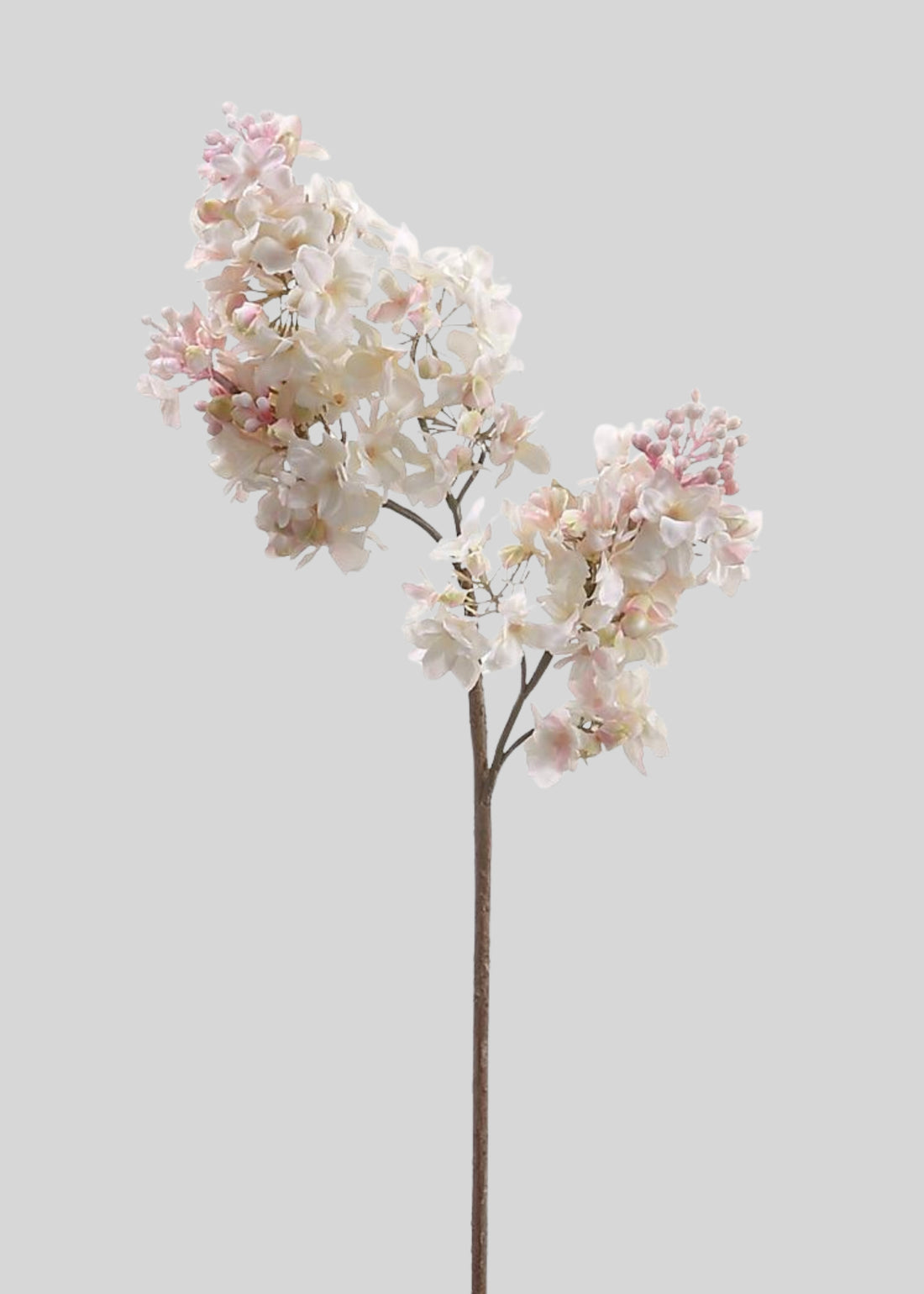 Fake Lilac Flower in Pink Cream