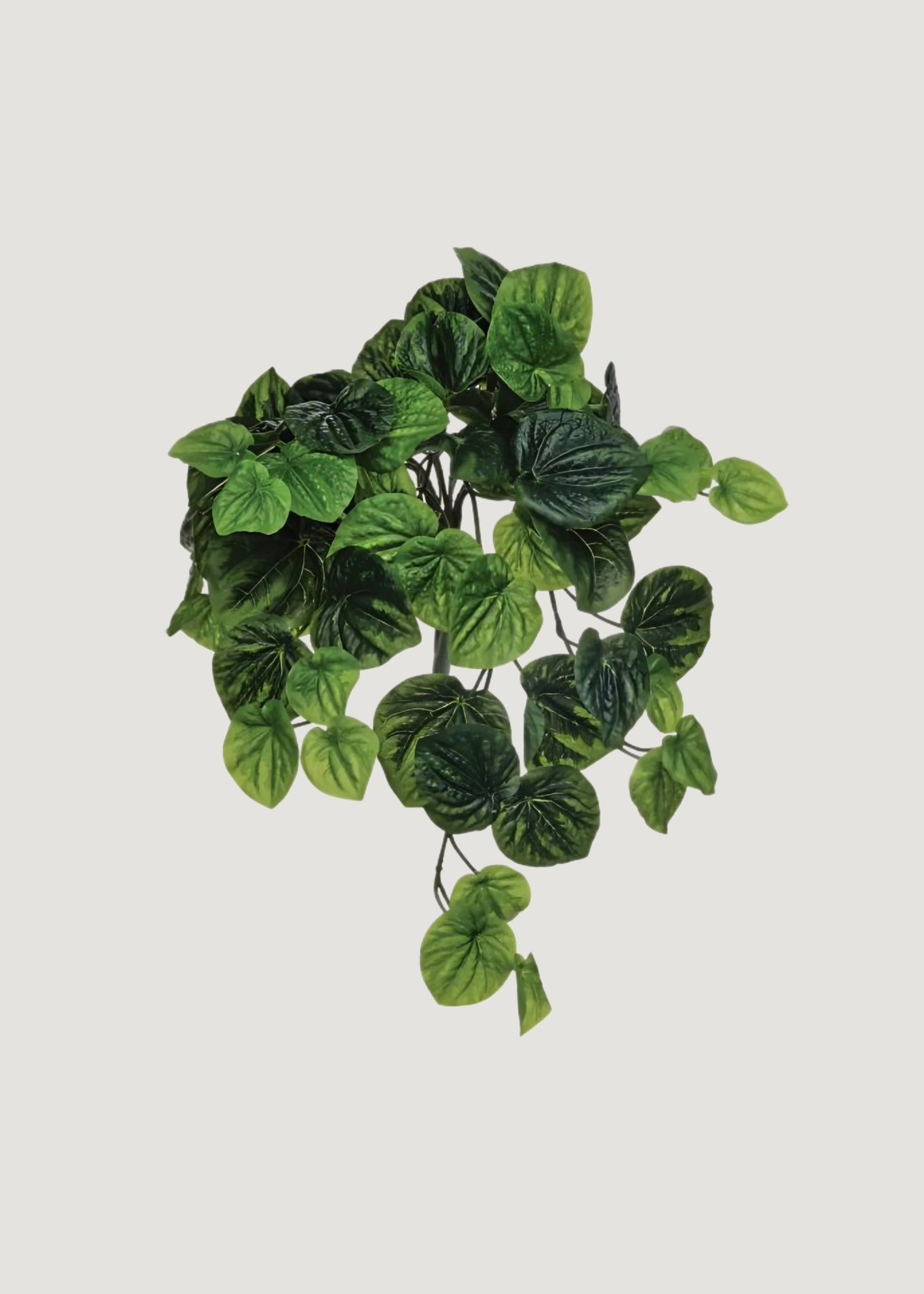 UV Treated Peperomia Fake Hanging Plant