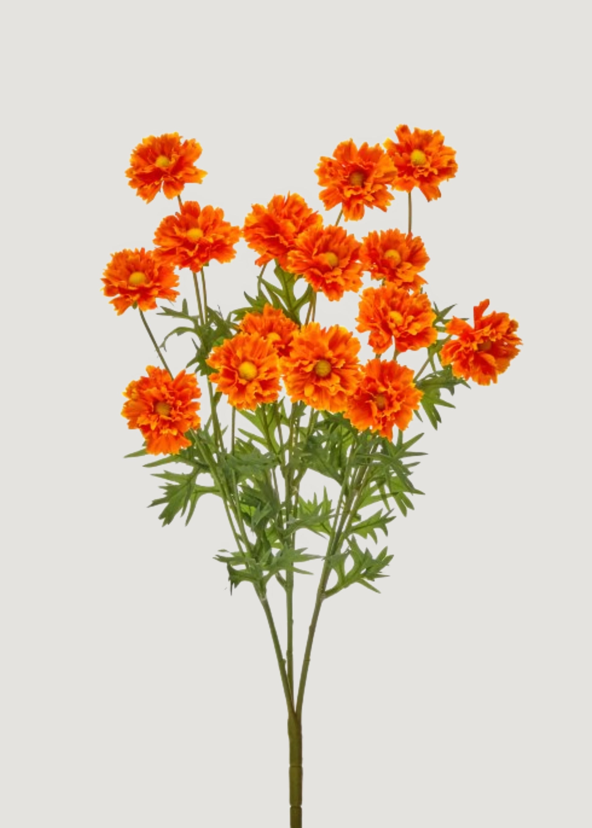 Faux Orange Cosmos Branch