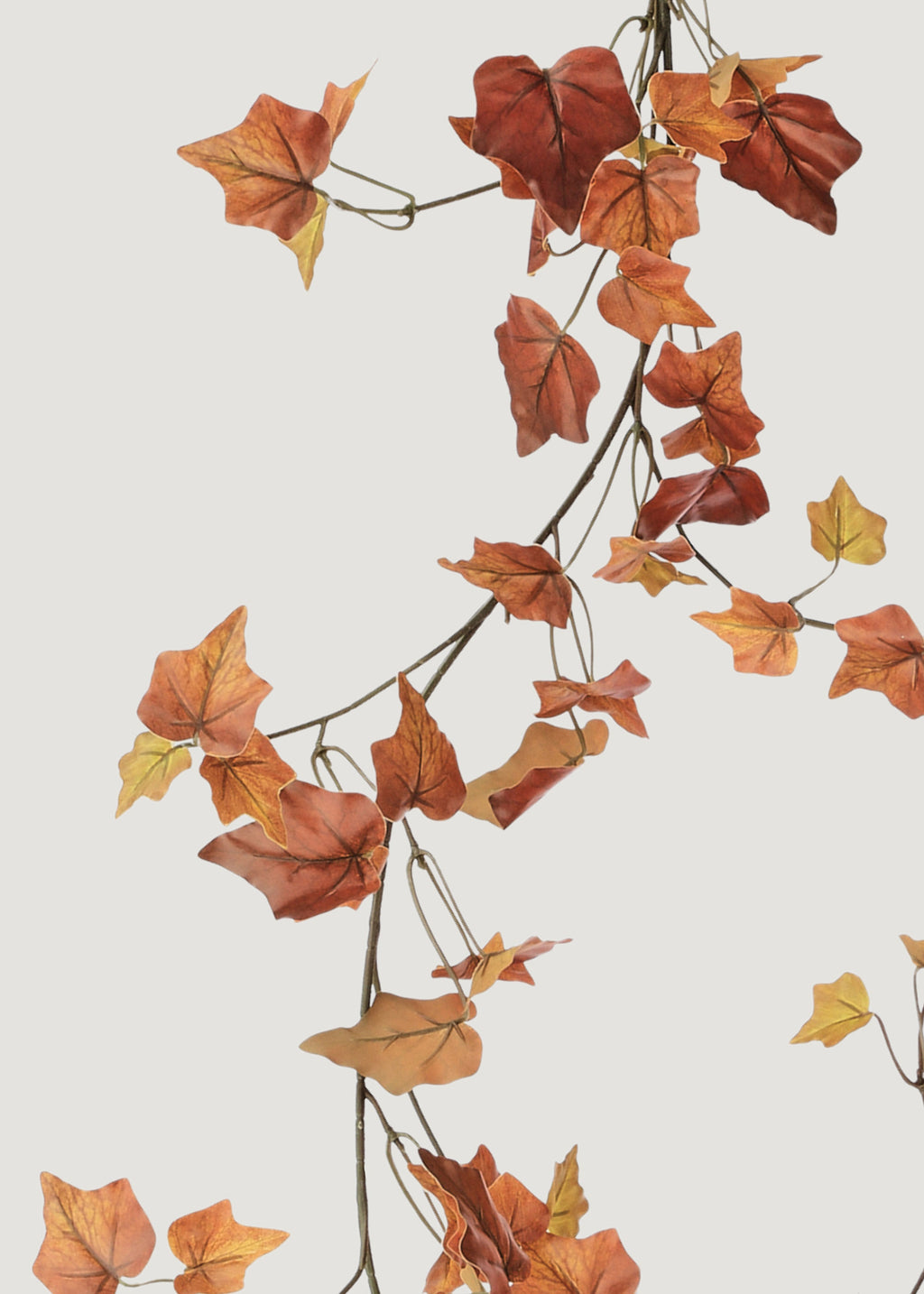 close-up of Fake Cottage Ivy Leaf Garland