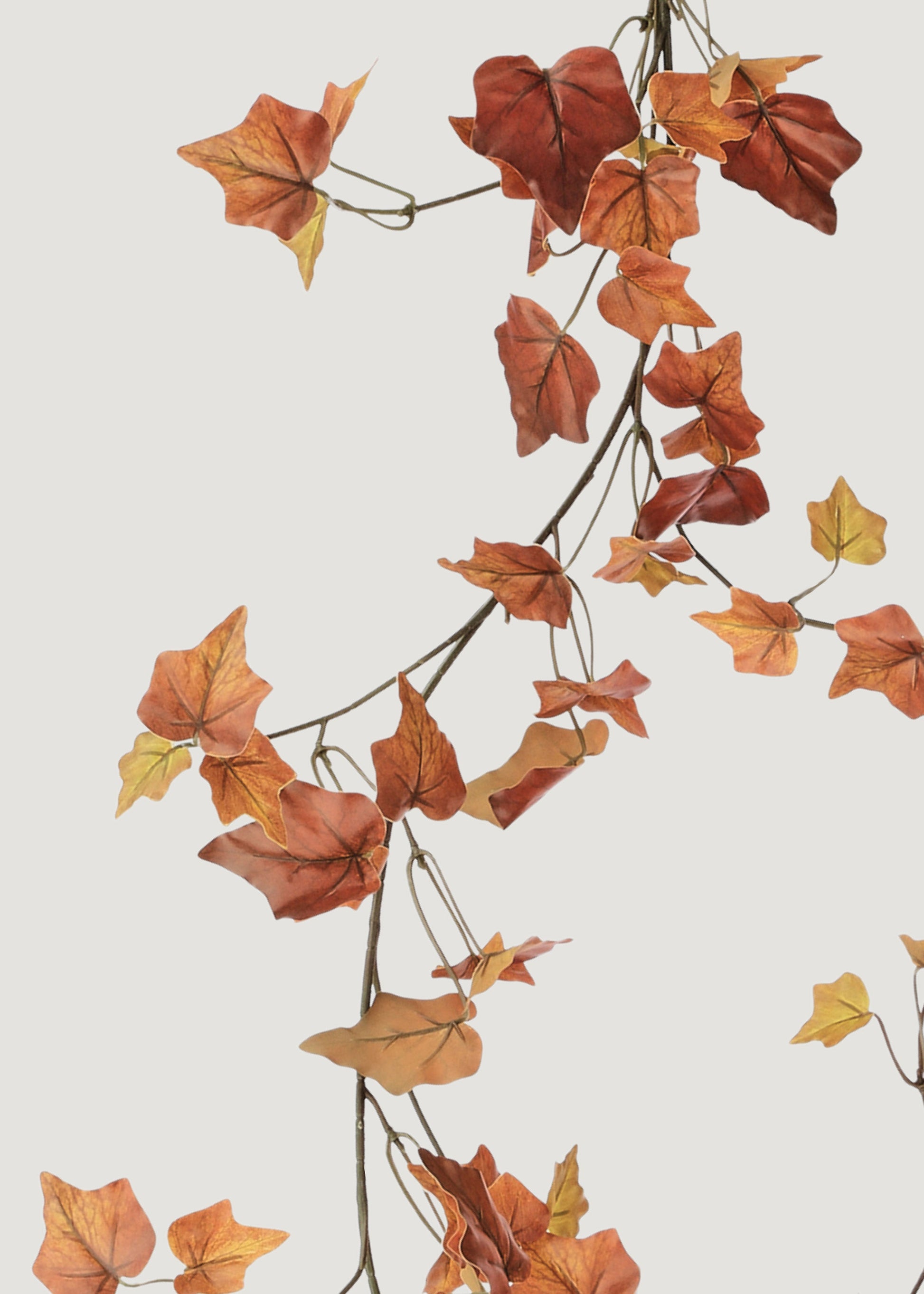 close-up of Fake Cottage Ivy Leaf Garland
