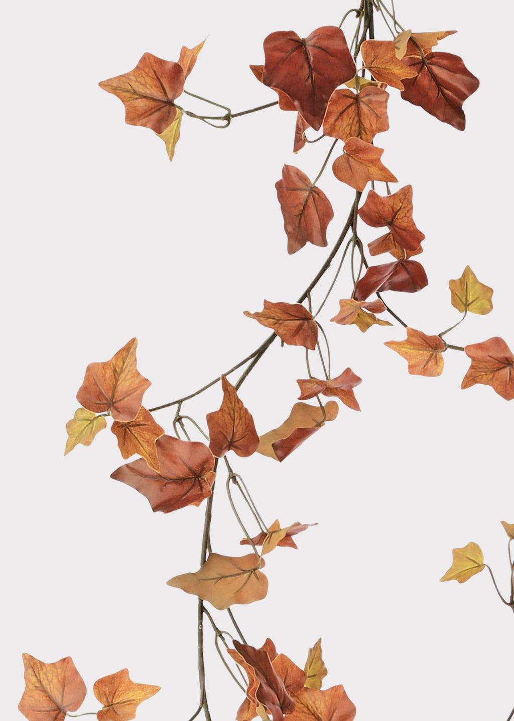 Close-up of Fake Cottage Ivy Leaf Garland