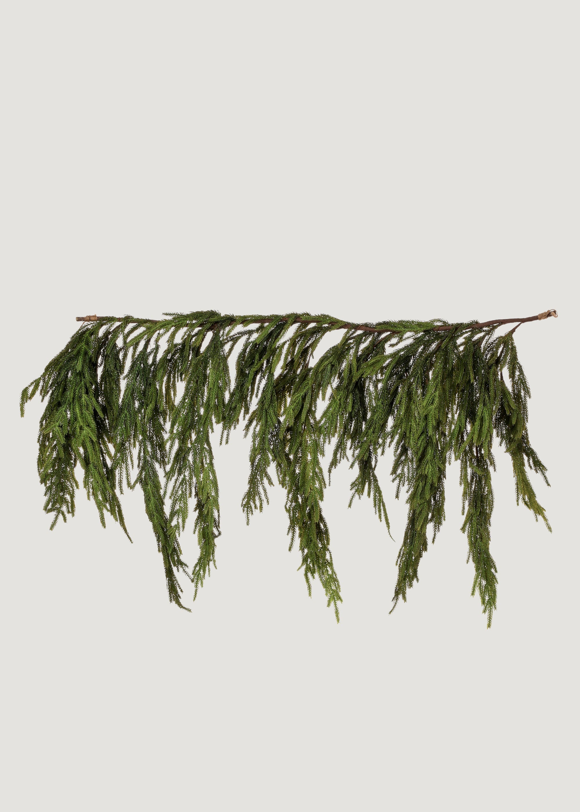 Afloral Real Touch Norfolk Pine Dripping Garland 