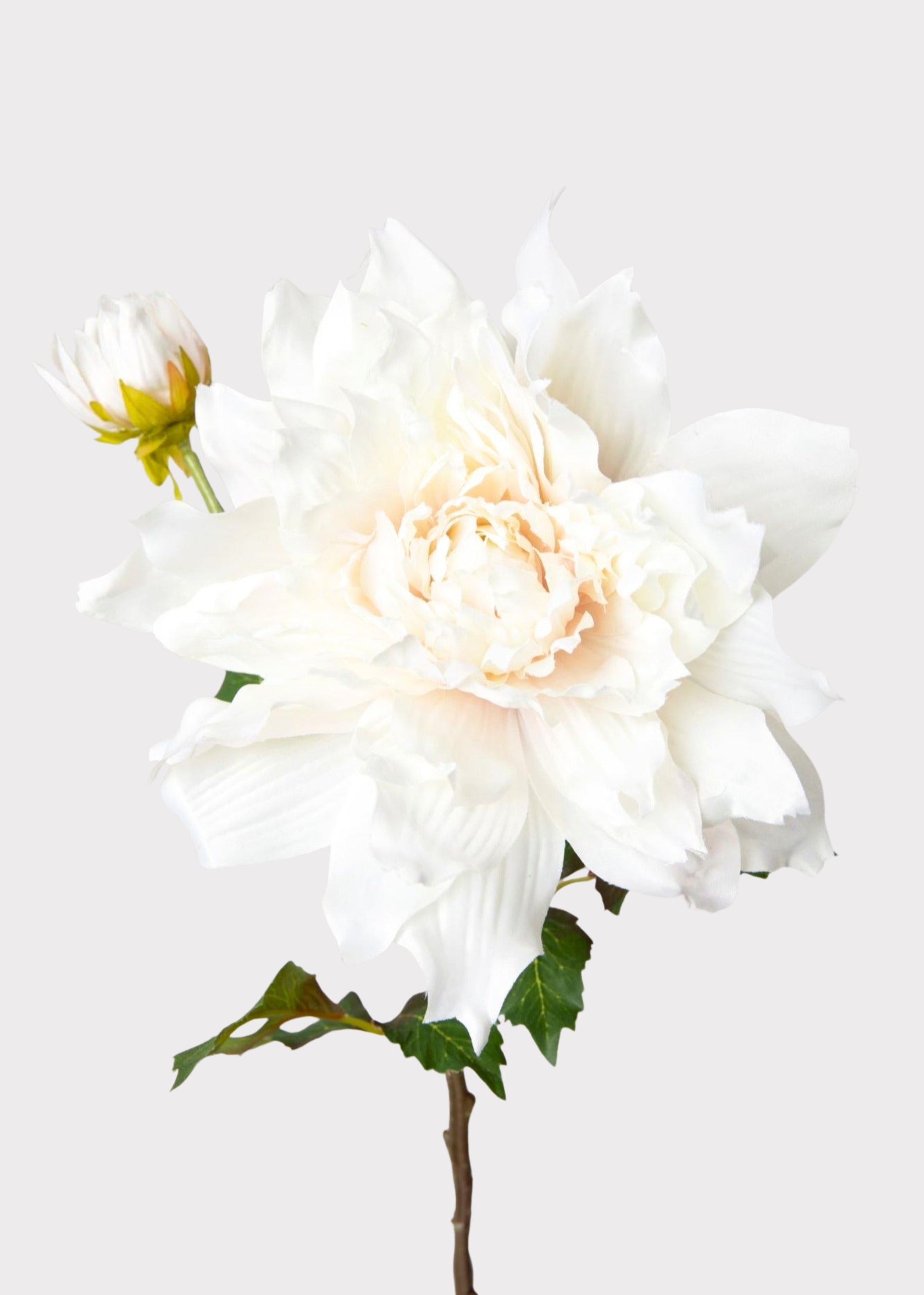 Artificial Dahlia in Cream White at Afloral