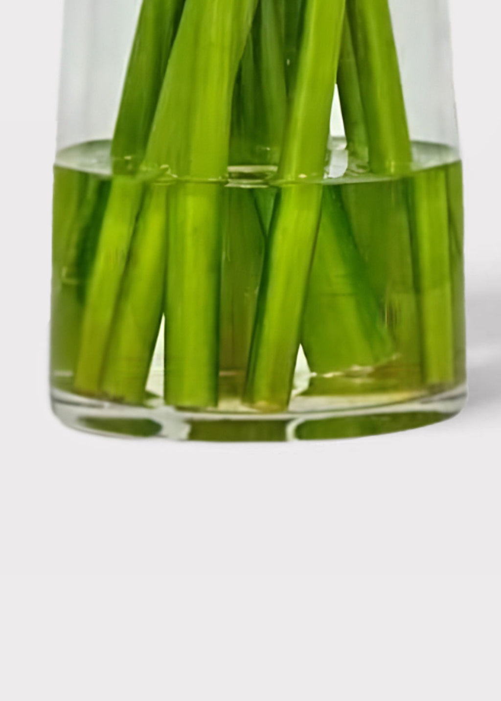 Faux Calla Lily Arrangement in Glass Cylinder Vase - 28"