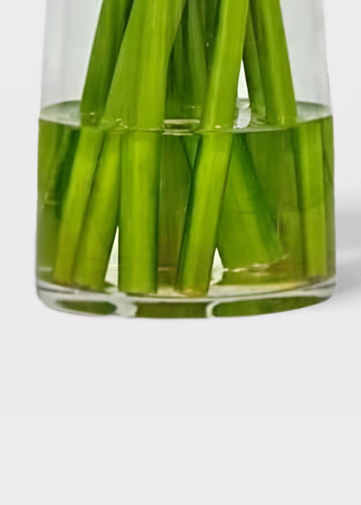 Faux Calla Lily Arrangement in Glass Cylinder Vase - 28"