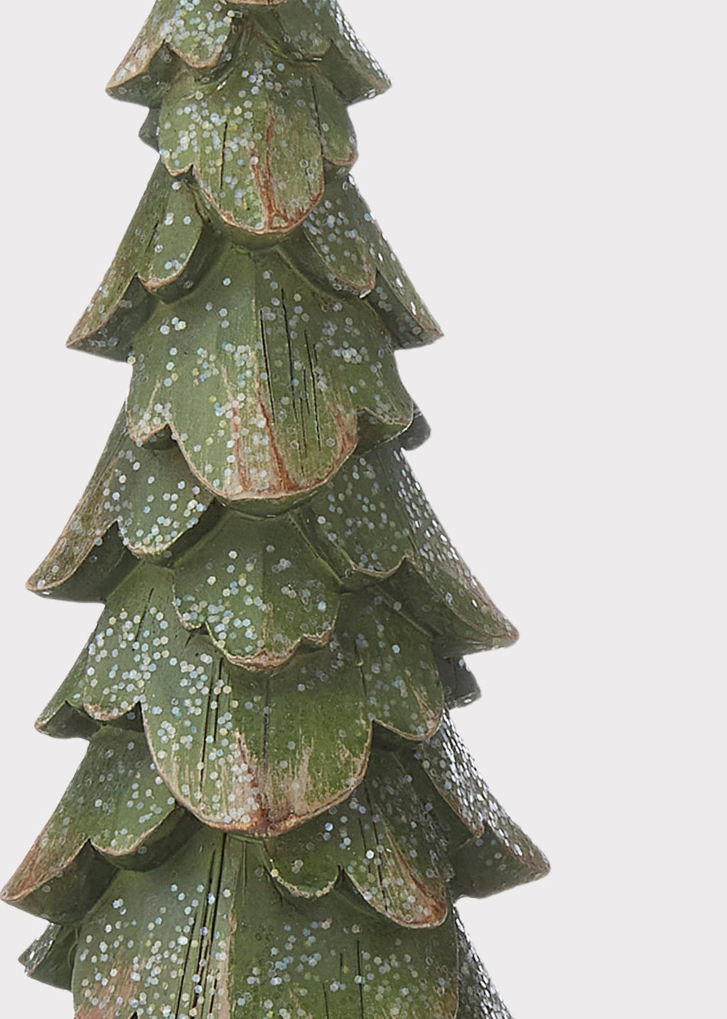 Close-up of Resin Holiday Tree