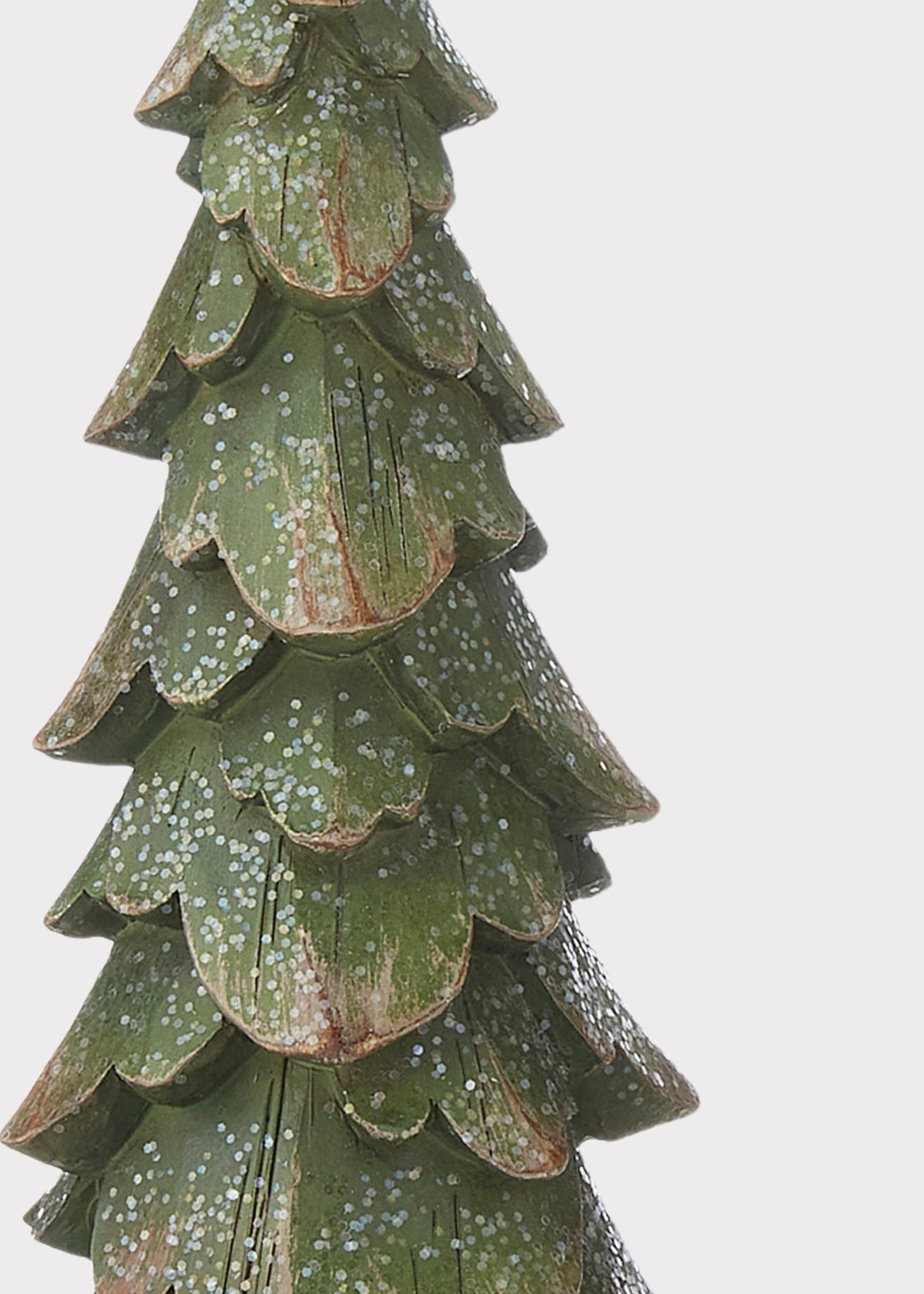 Close-up of Resin Holiday Tree