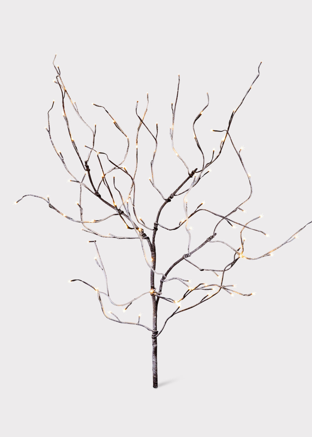 Pre-Lit Artificial Holiday Tree Branch with White LED Lights